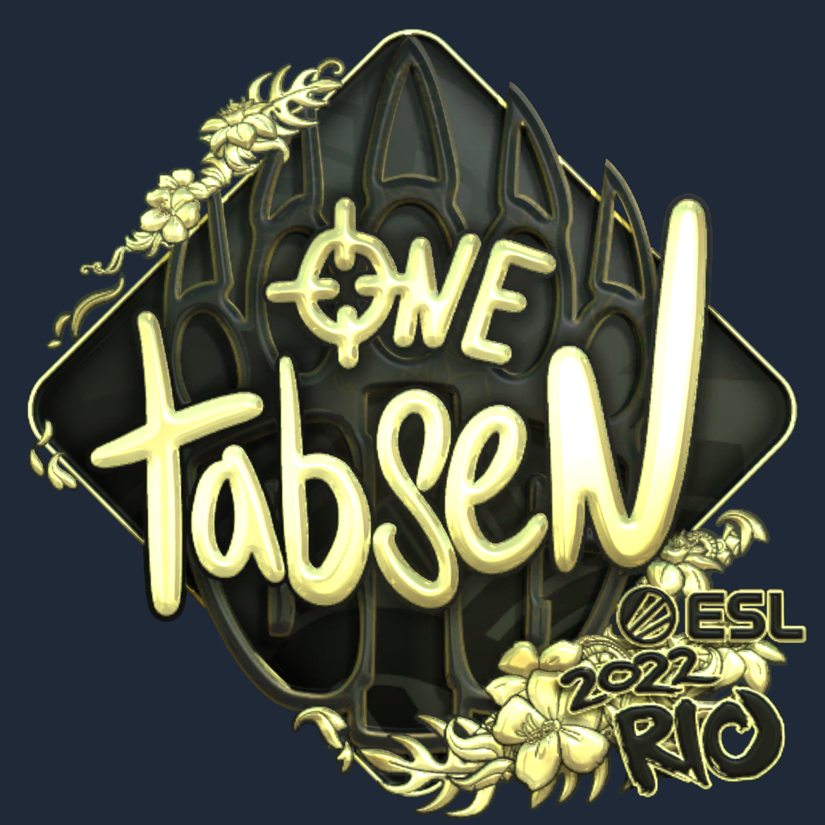 Sticker | tabseN (Gold) | Rio 2022 Screenshot