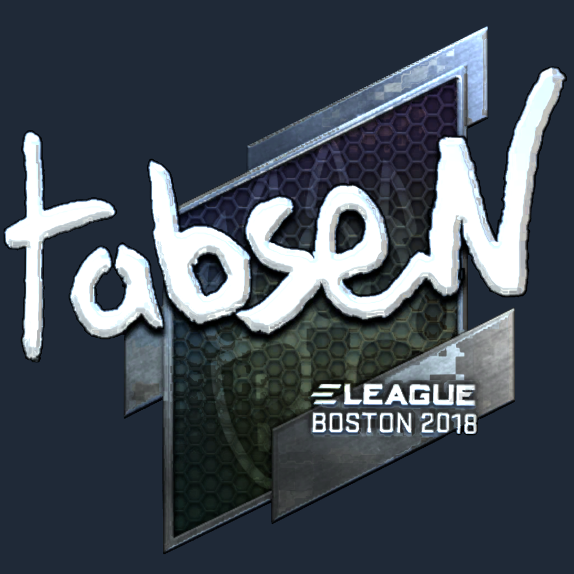 Sticker | tabseN (Foil) | Boston 2018 Screenshot