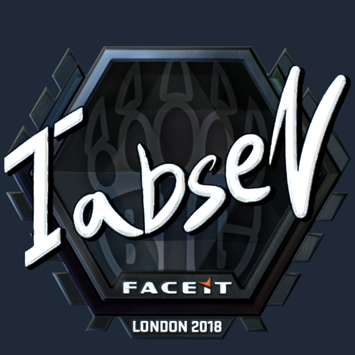 Sticker | tabseN (Foil) | London 2018 Screenshot