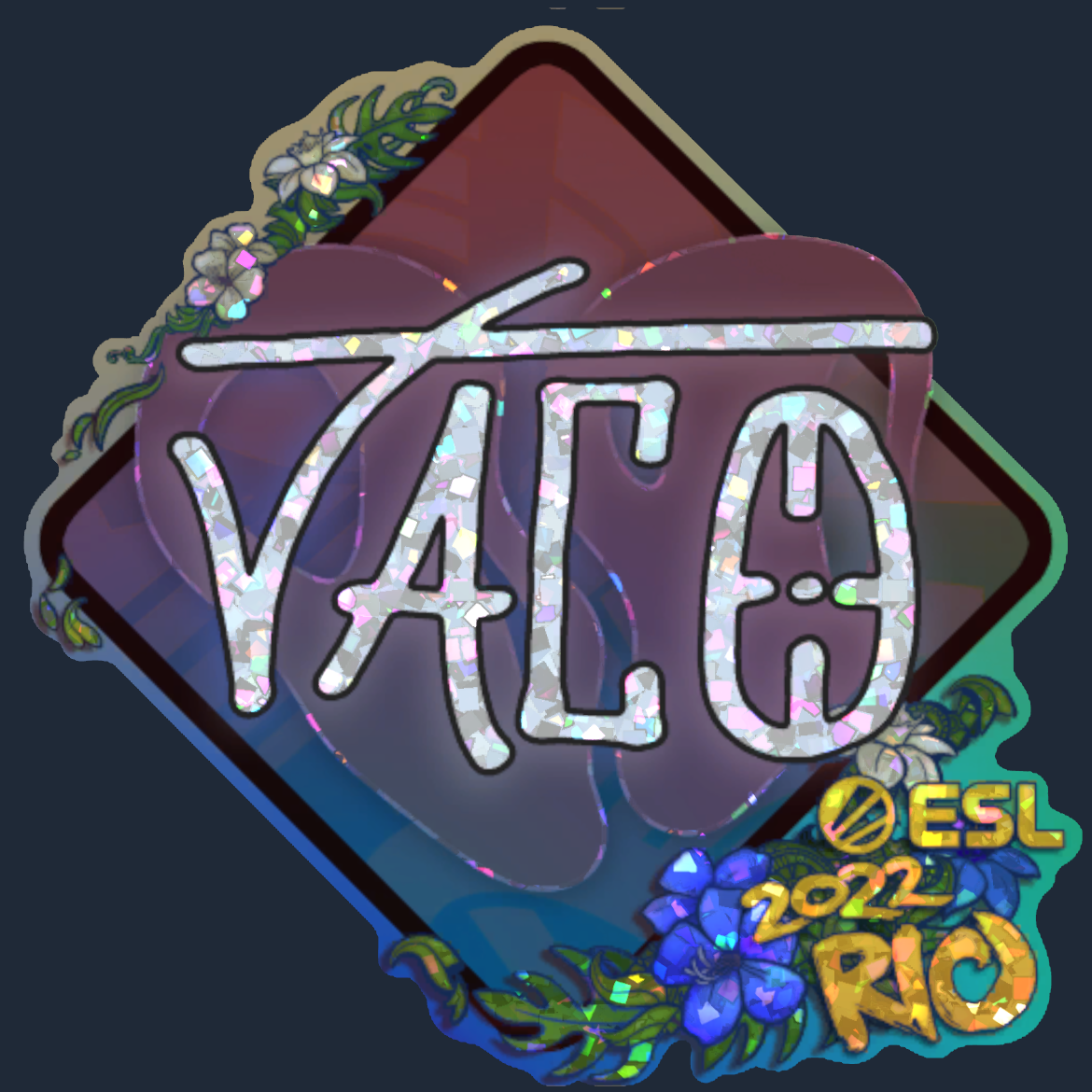 Sticker | TACO (Glitter) | Rio 2022 Screenshot