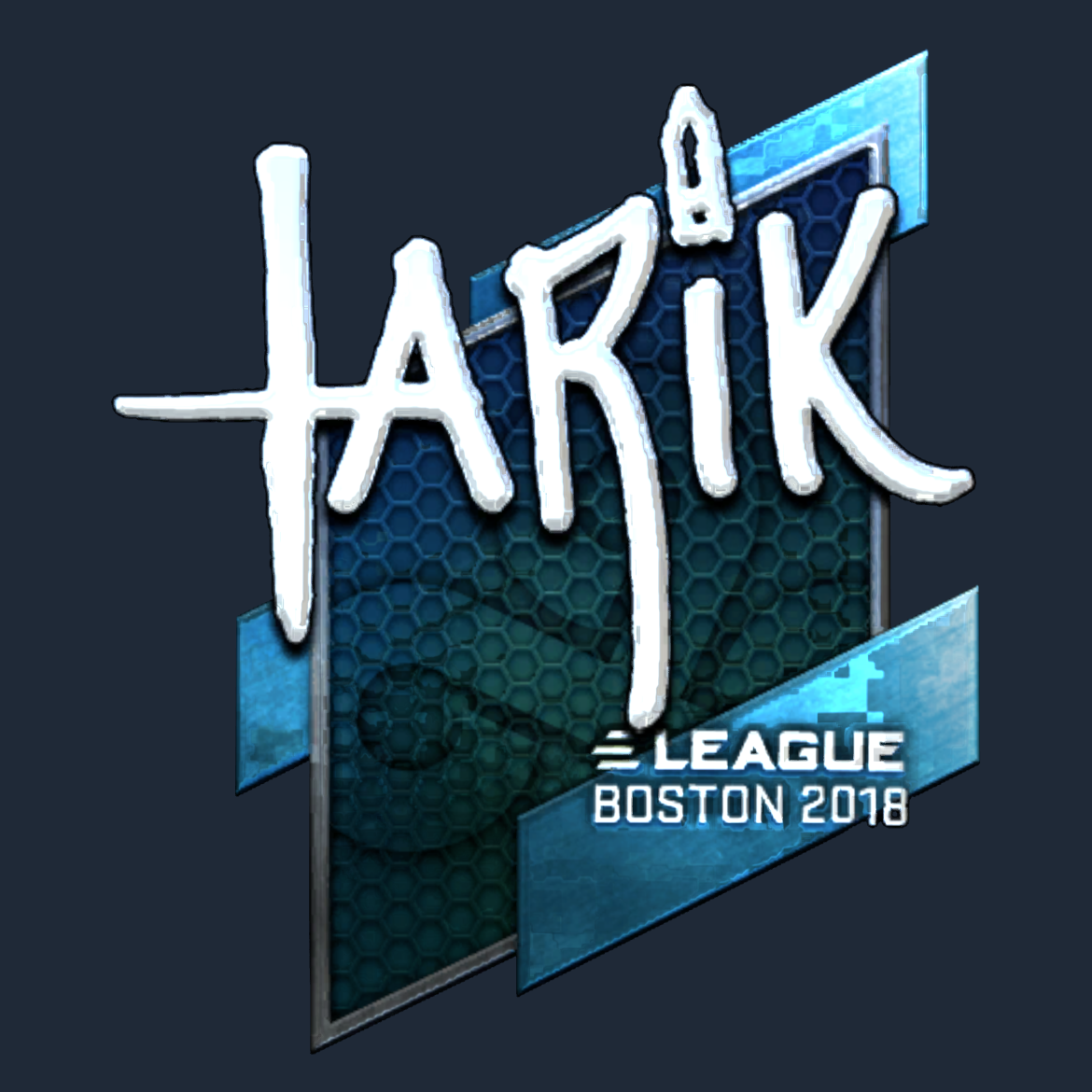 Sticker | tarik (Foil) | Boston 2018 Screenshot