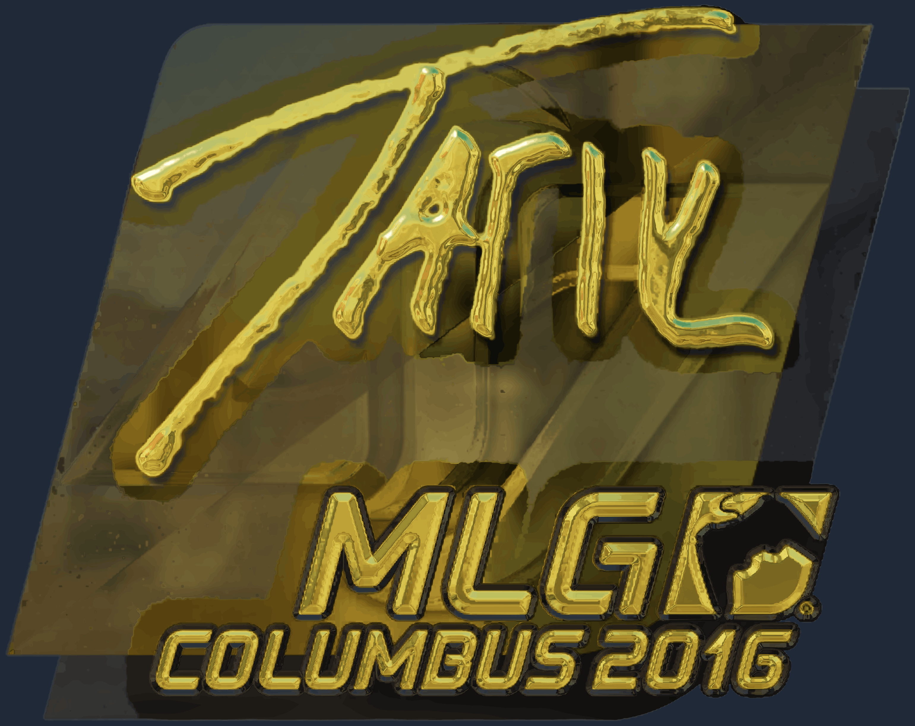 Sticker | tarik (Gold) | MLG Columbus 2016 Screenshot