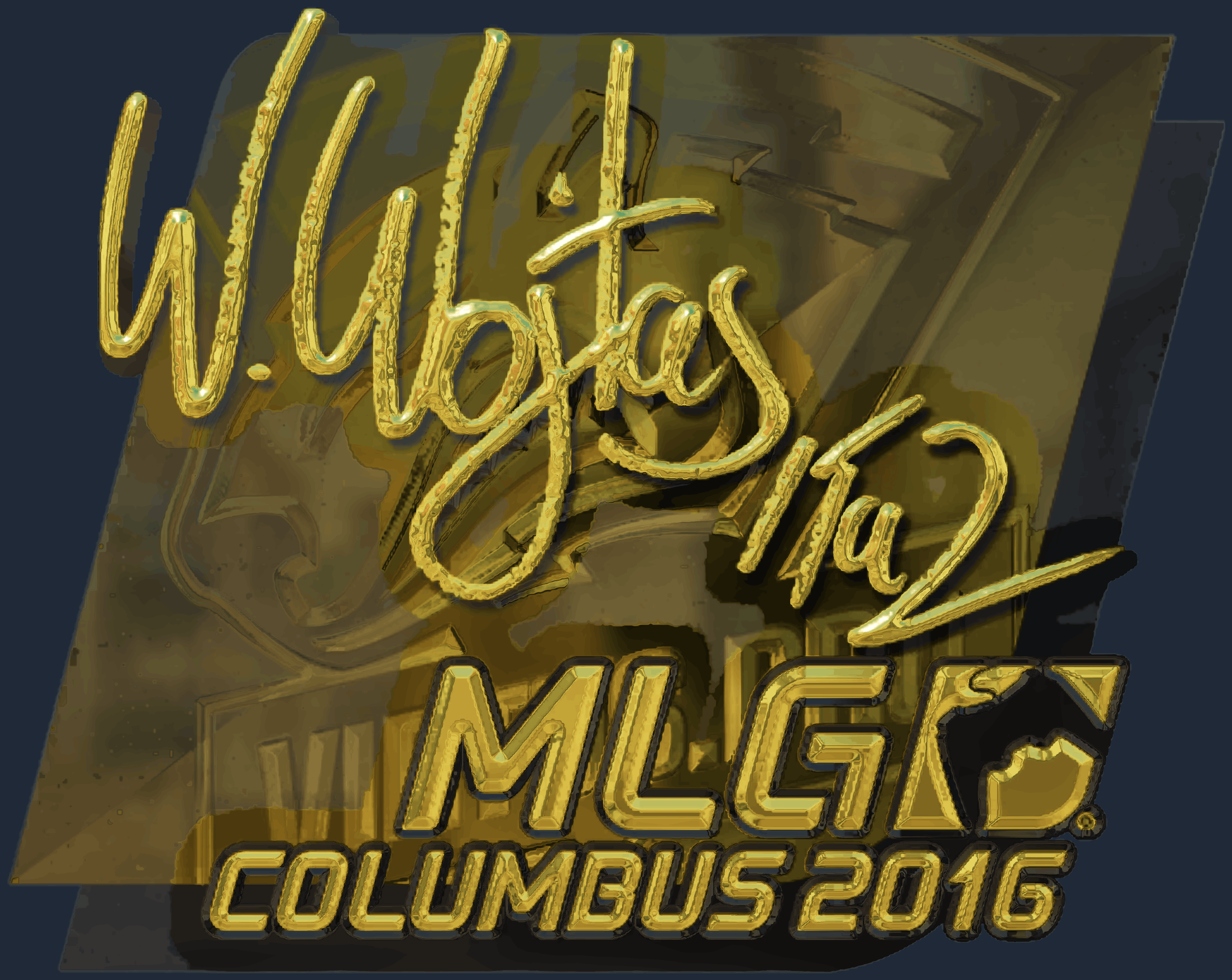 Sticker | TaZ (Gold) | MLG Columbus 2016 Screenshot