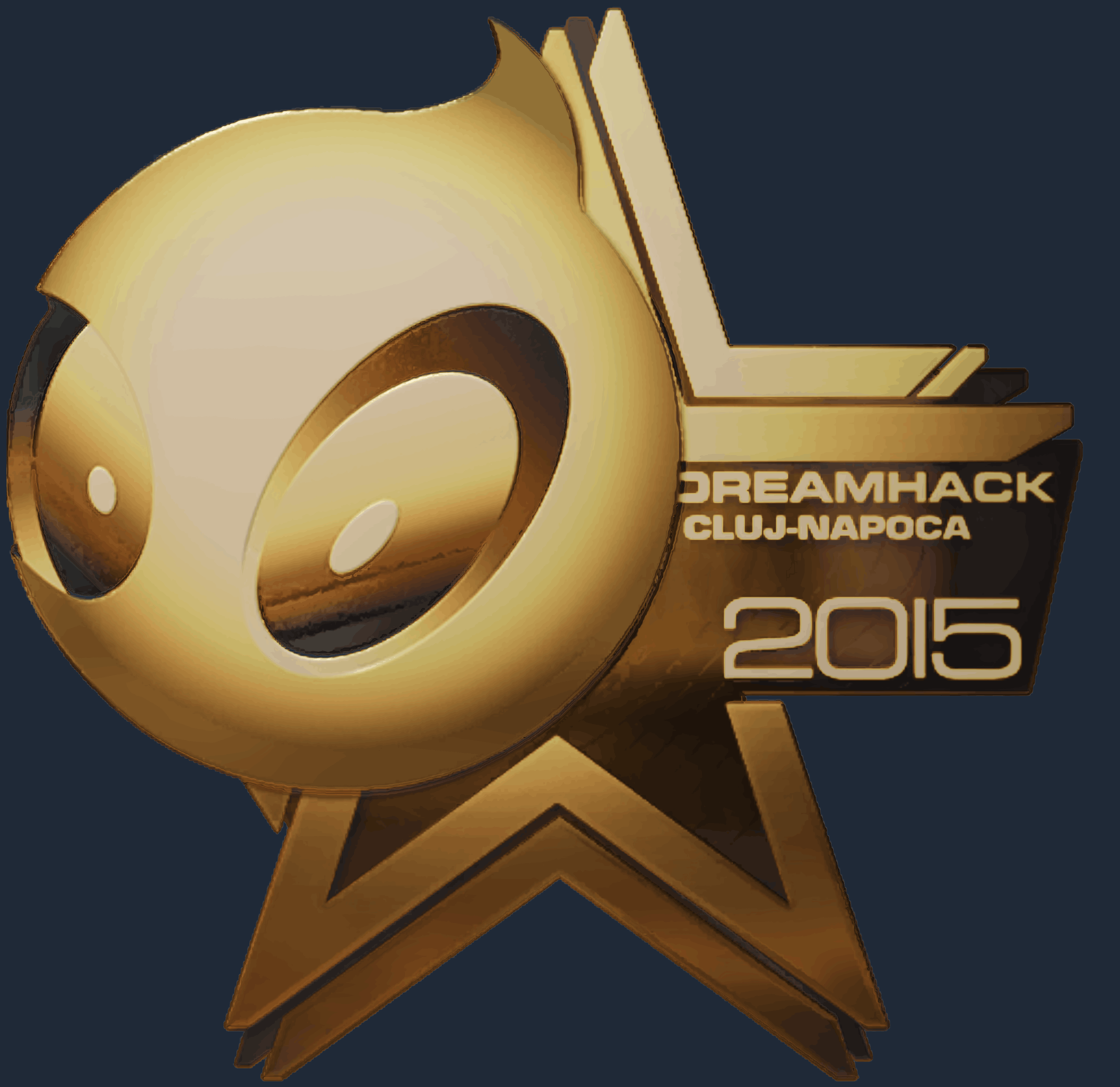 Sticker | Team Dignitas (Gold) | Cluj-Napoca 2015 Screenshot
