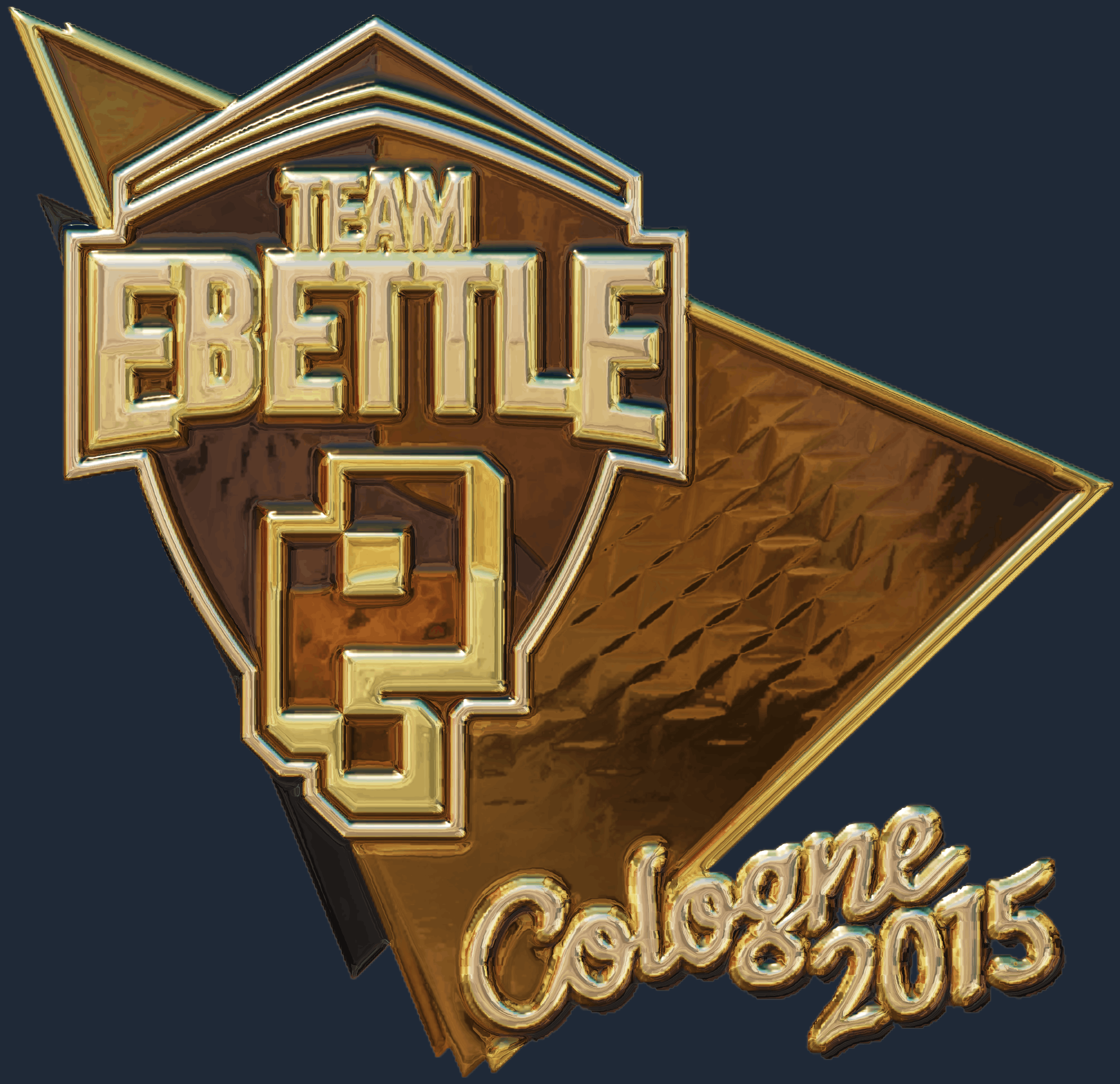 Sticker | Team eBettle (Gold) | Cologne 2015 Screenshot
