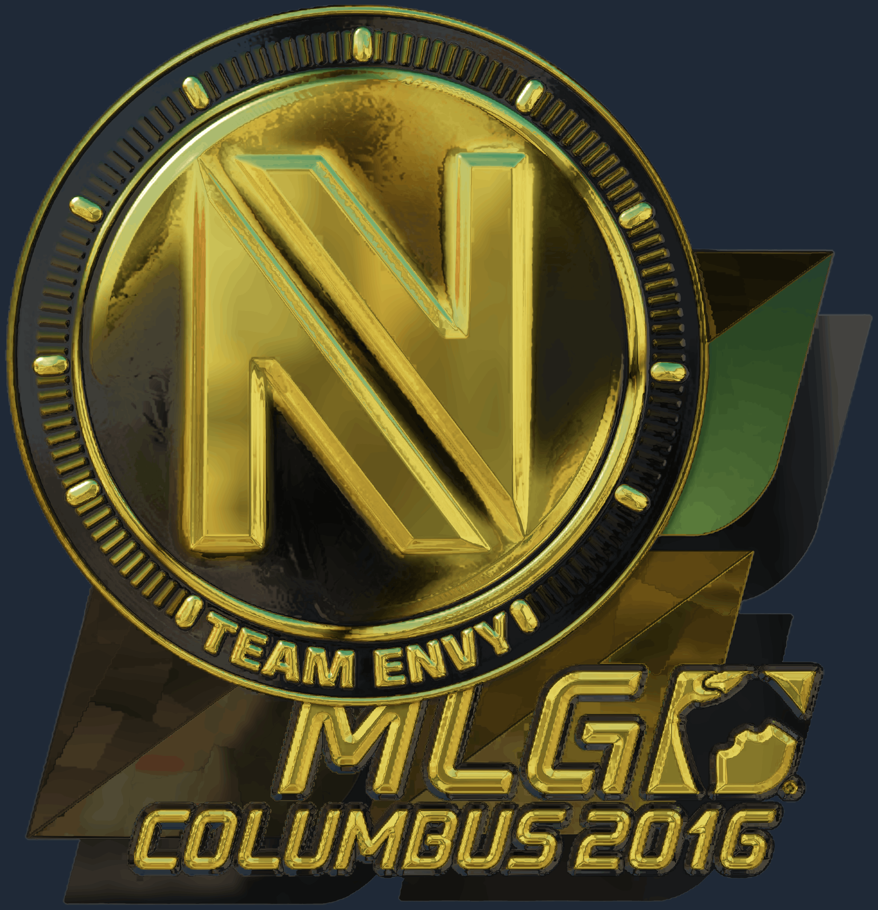 Sticker | Team EnVyUs (Gold) | MLG Columbus 2016 Screenshot