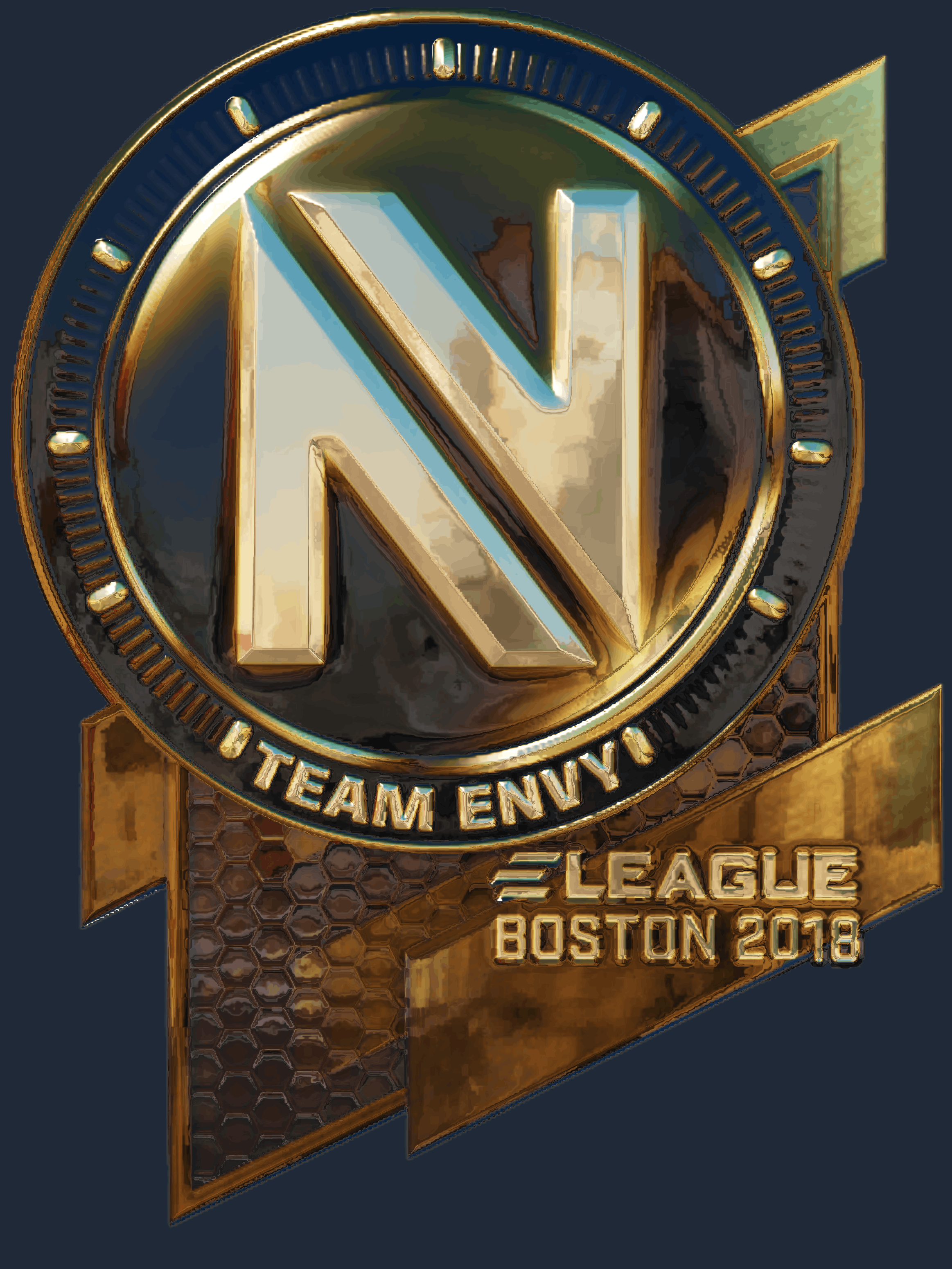 Sticker | Team EnVyUs (Gold) | Boston 2018 Screenshot