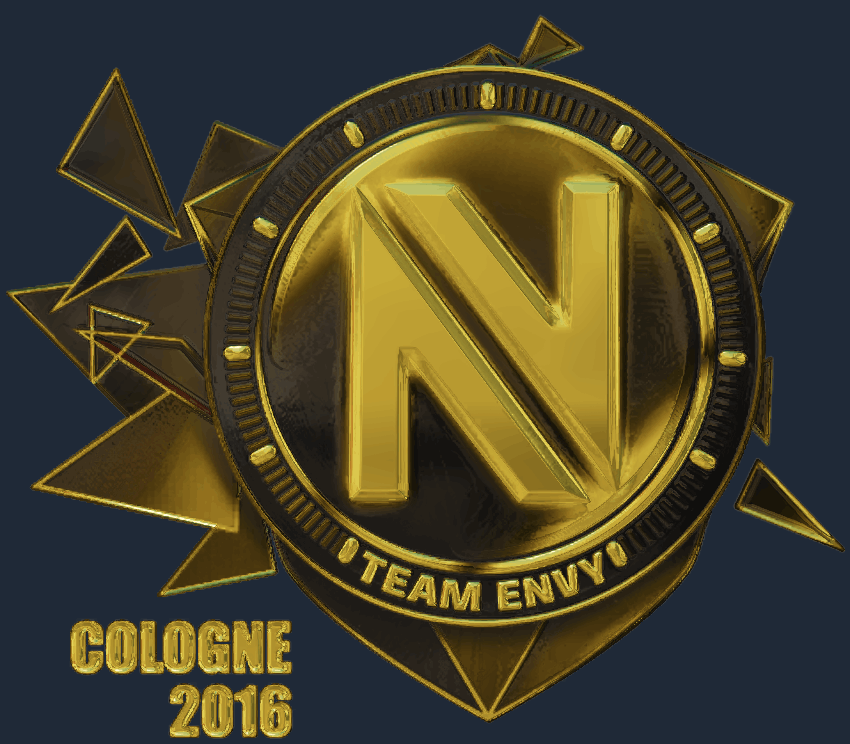 Sticker | Team EnVyUs (Gold) | Cologne 2016 Screenshot