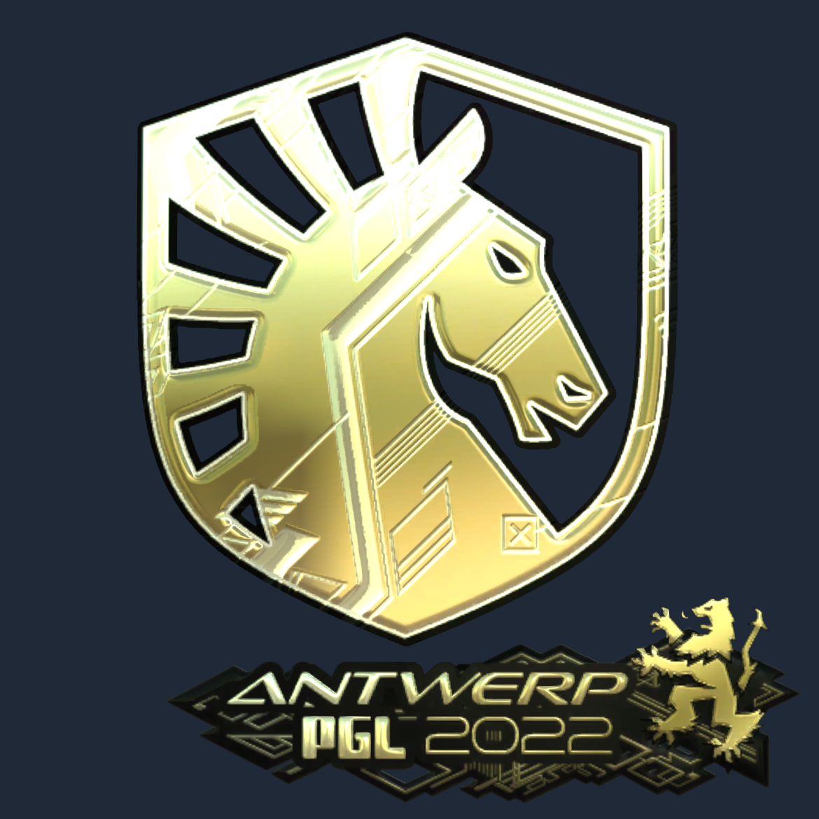 Sticker | Team Liquid (Gold) | Antwerp 2022 Screenshot