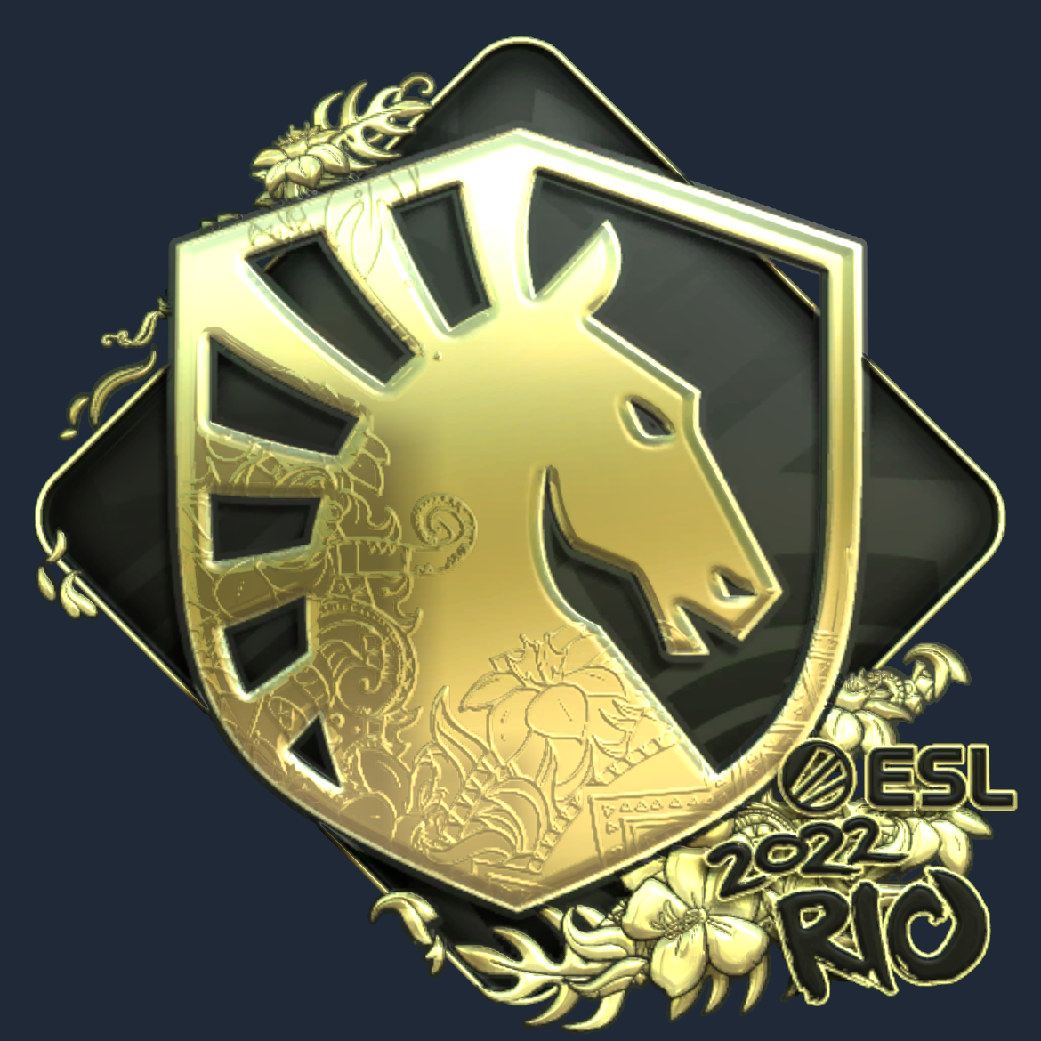 Sticker | Team Liquid (Gold) | Rio 2022 Screenshot