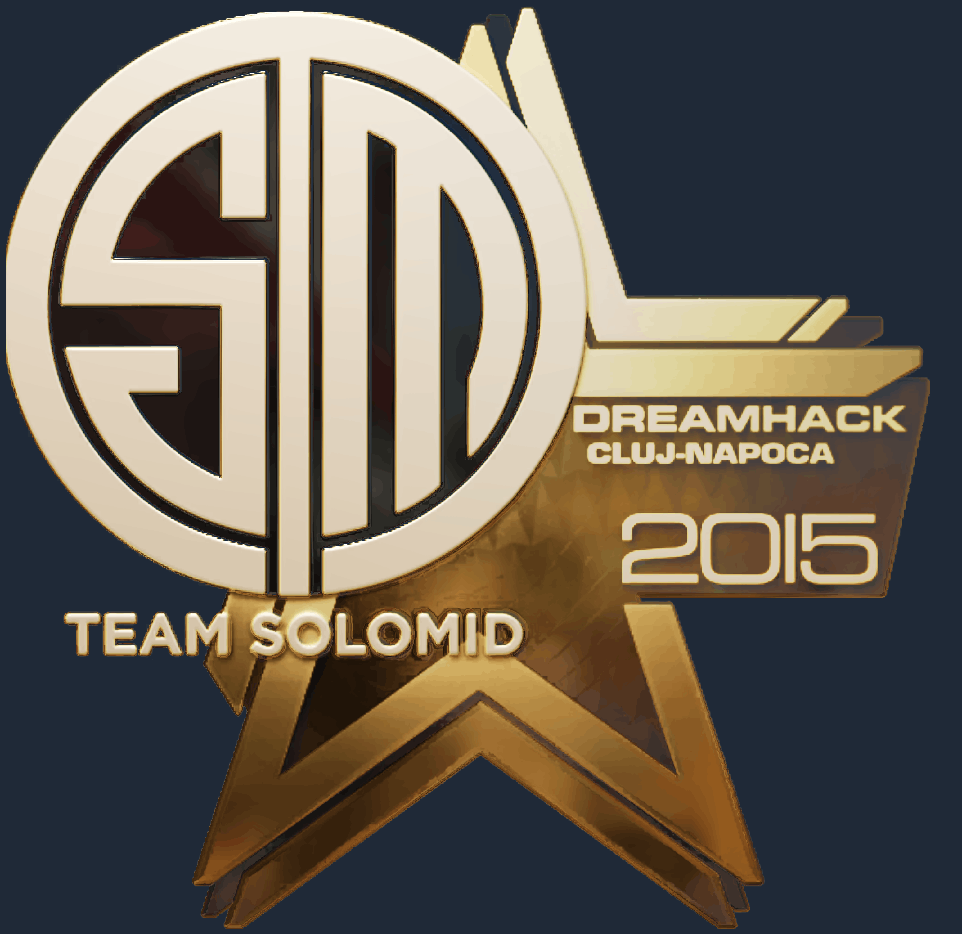 Sticker | Team SoloMid (Gold) | Cluj-Napoca 2015 Screenshot