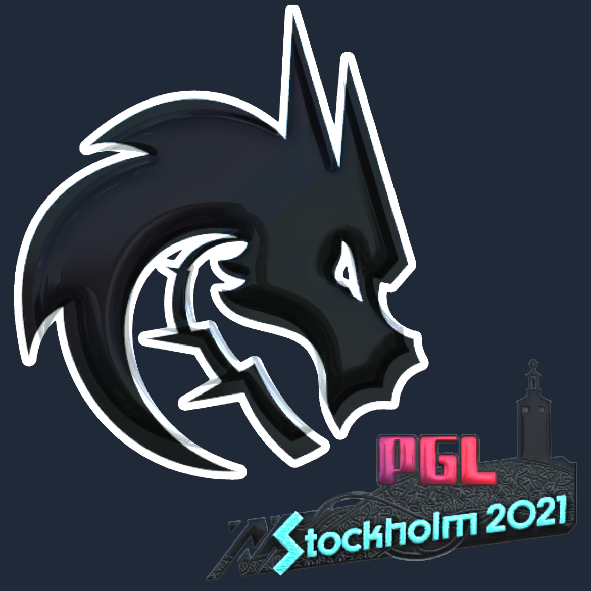 Sticker | Team Spirit (Foil) | Stockholm 2021 Screenshot