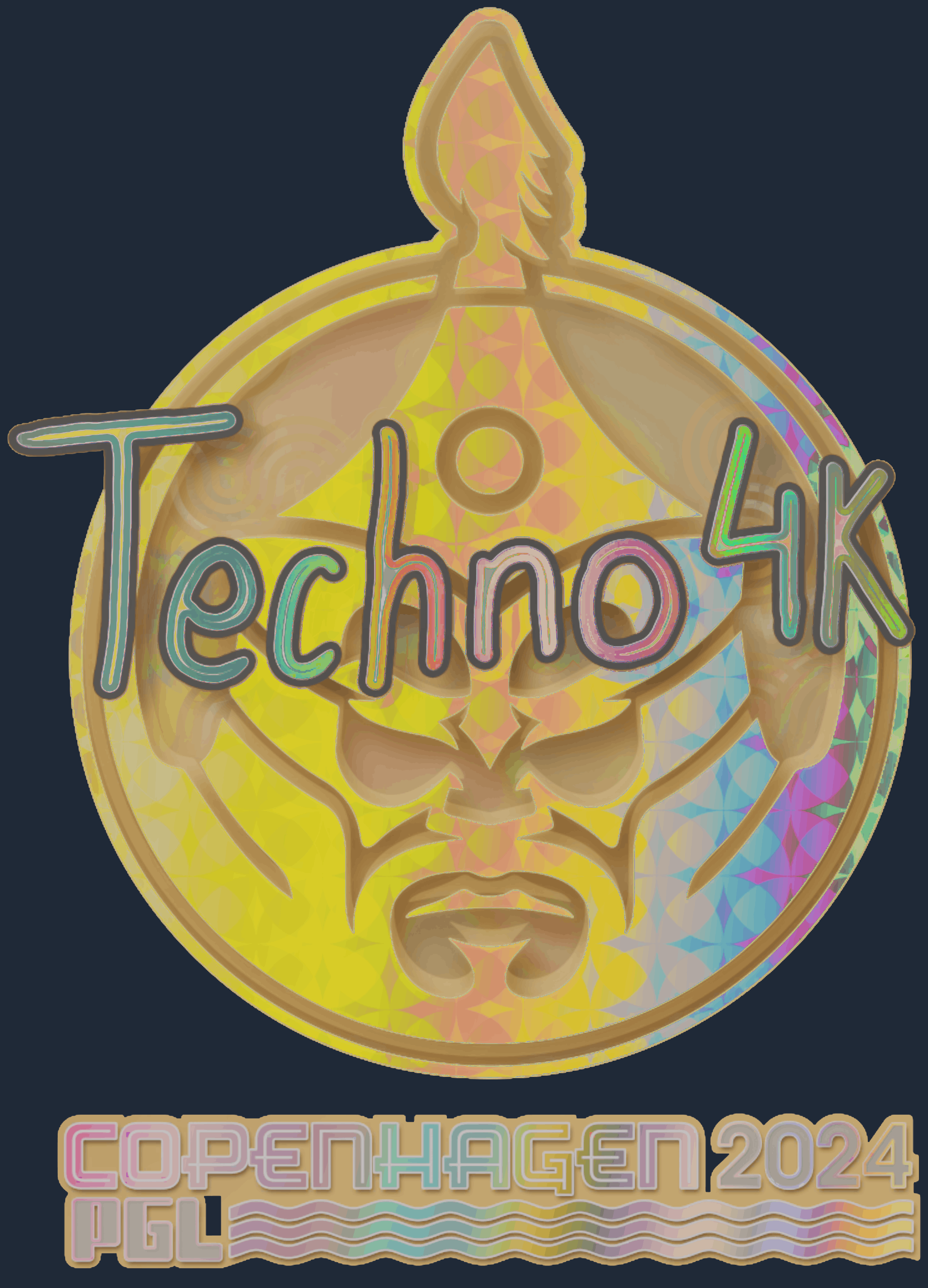 Sticker | Techno4K (Holo) | Copenhagen 2024 Screenshot