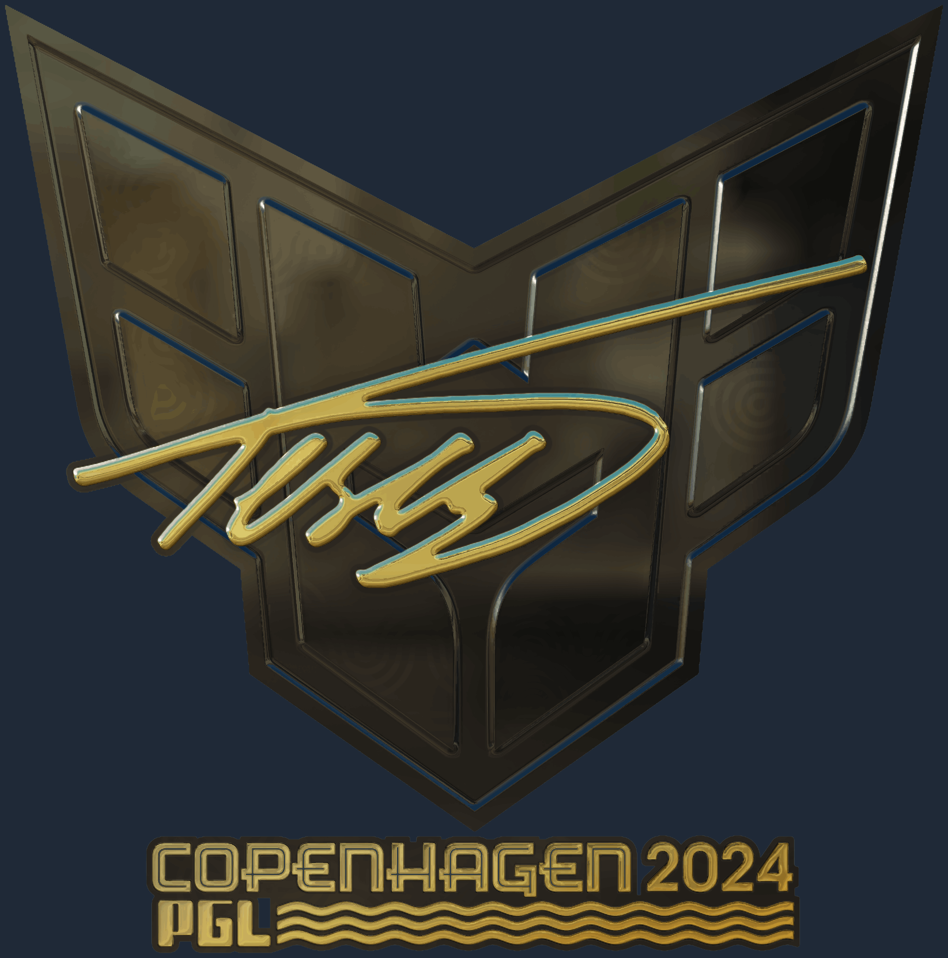 Sticker | TeSeS (Gold) | Copenhagen 2024 Screenshot