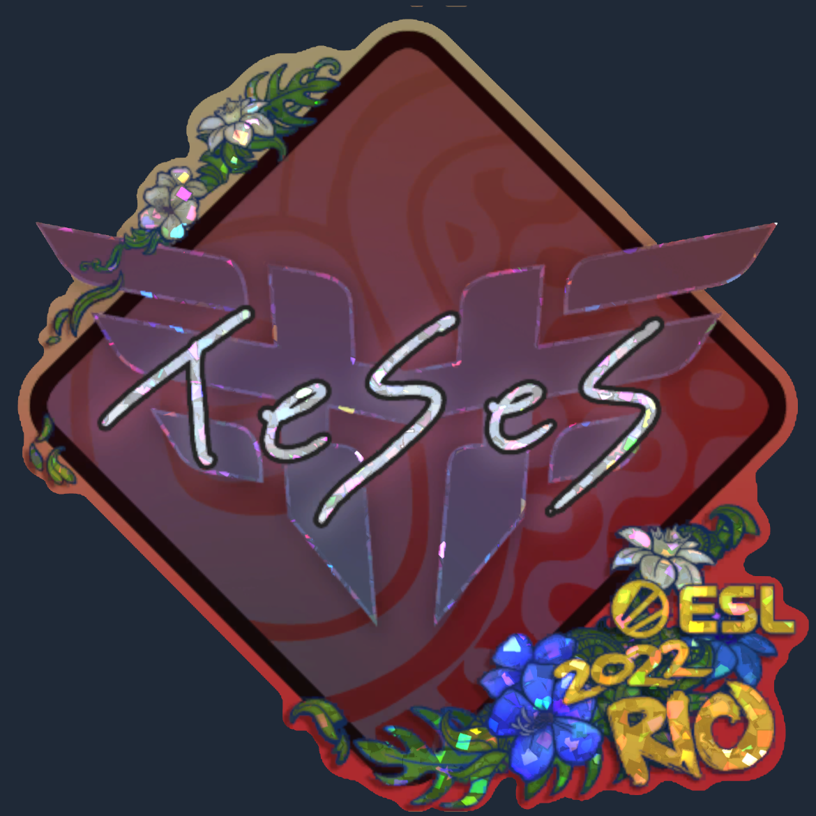 Sticker | TeSeS (Glitter) | Rio 2022 Screenshot