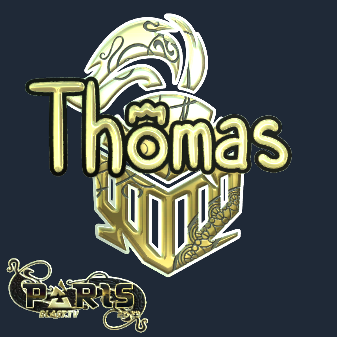 Sticker | Thomas (Gold) | Paris 2023 Screenshot