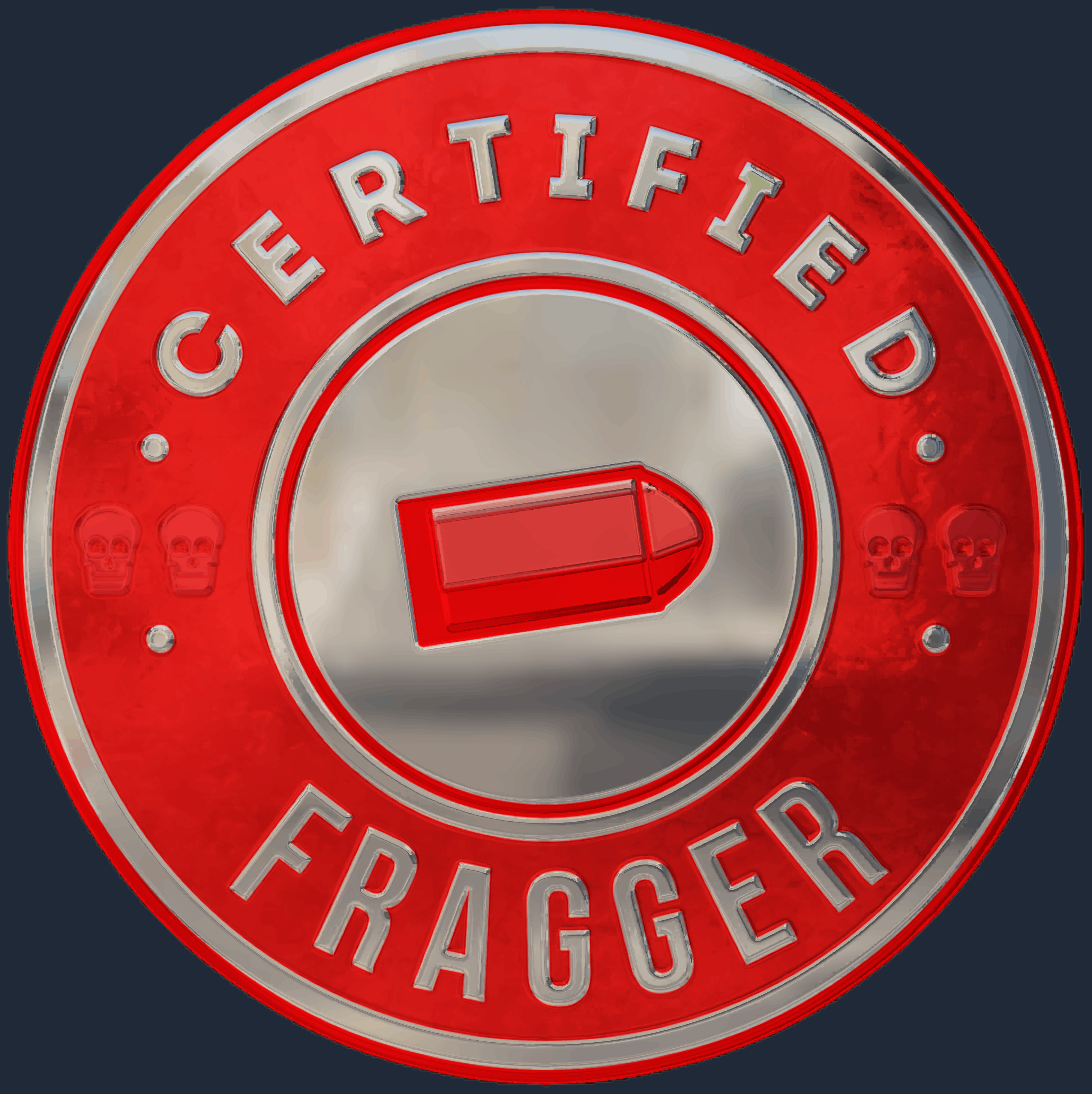 Sticker | The Fragger (Foil) Screenshot