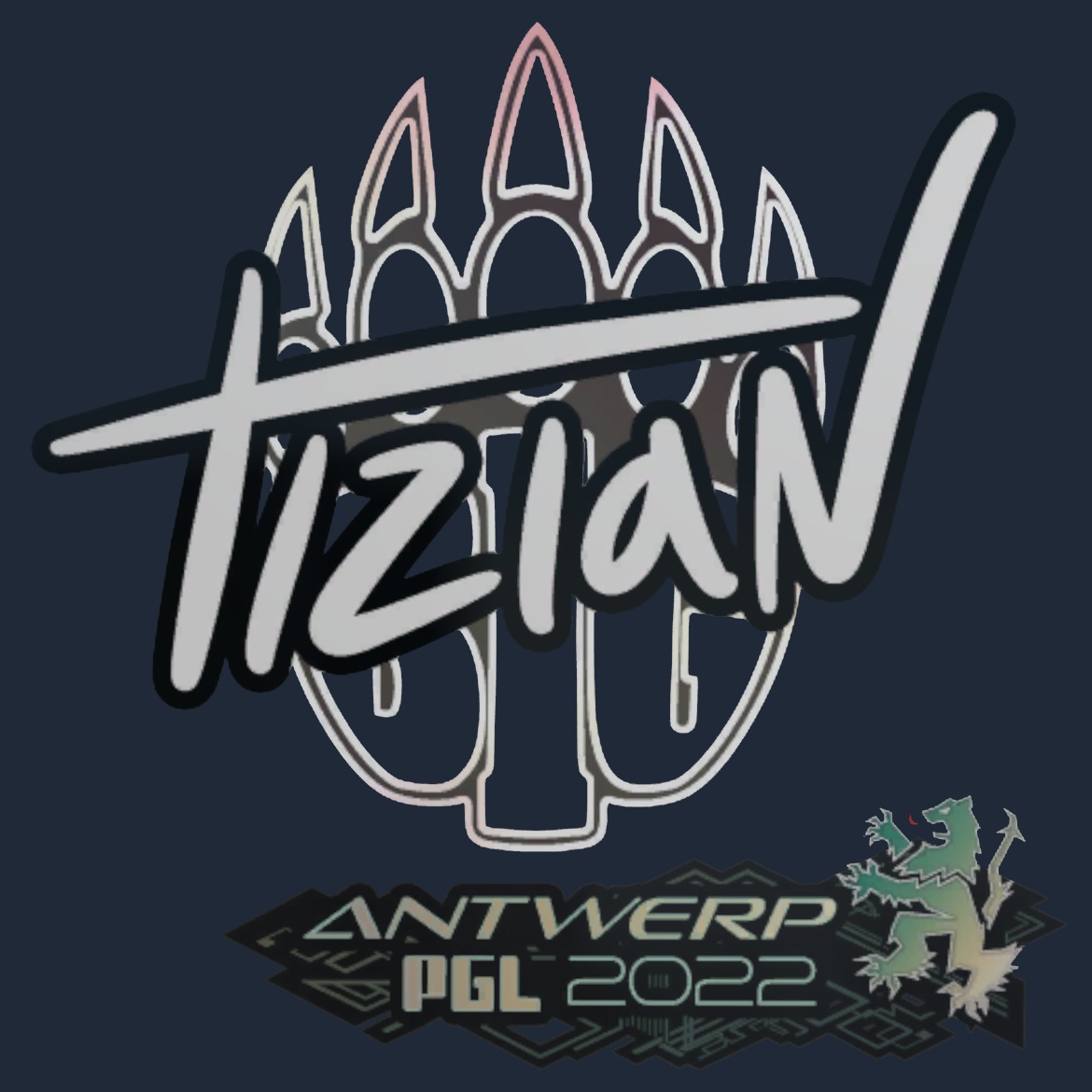 Sticker | tiziaN | Antwerp 2022 Screenshot
