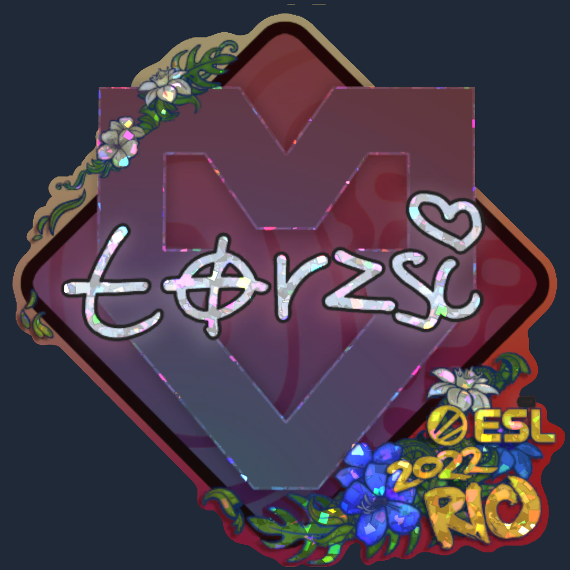 Sticker | torzsi (Glitter) | Rio 2022 Screenshot