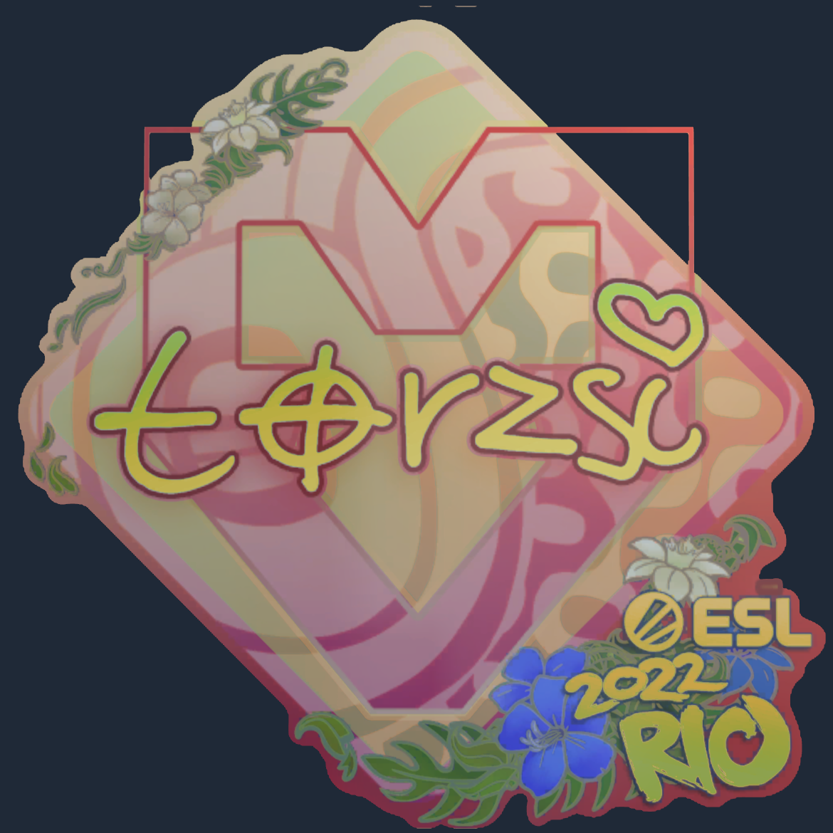 Sticker | torzsi (Holo) | Rio 2022 Screenshot