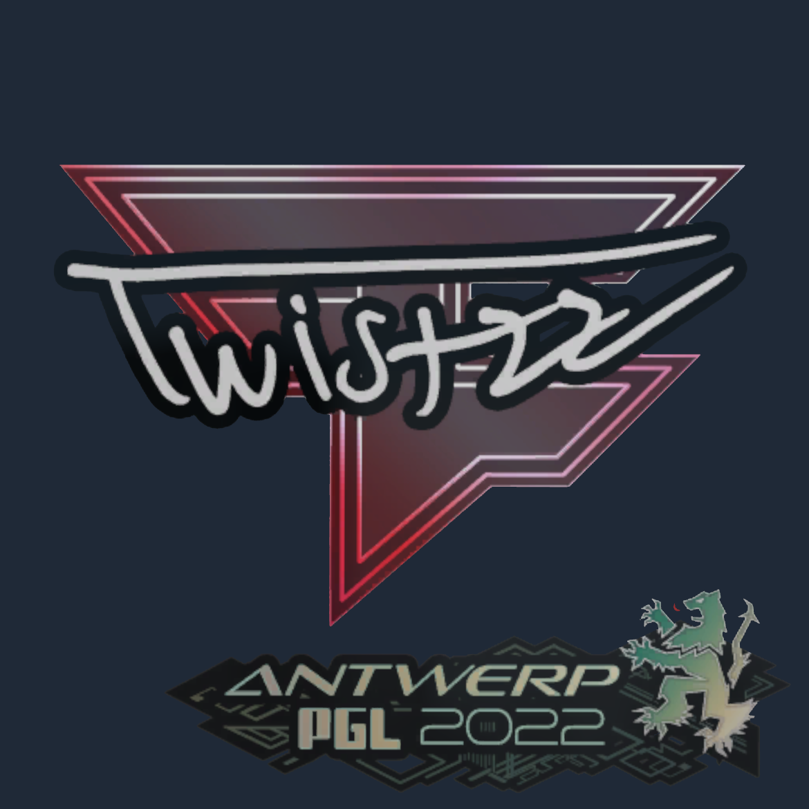 Sticker | Twistzz | Antwerp 2022 Screenshot