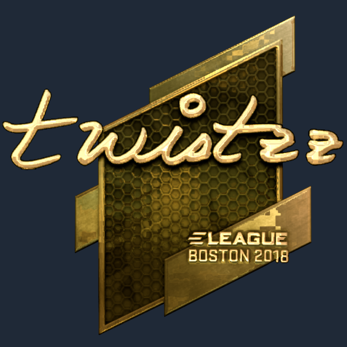 Sticker | Twistzz (Gold) | Boston 2018 Screenshot