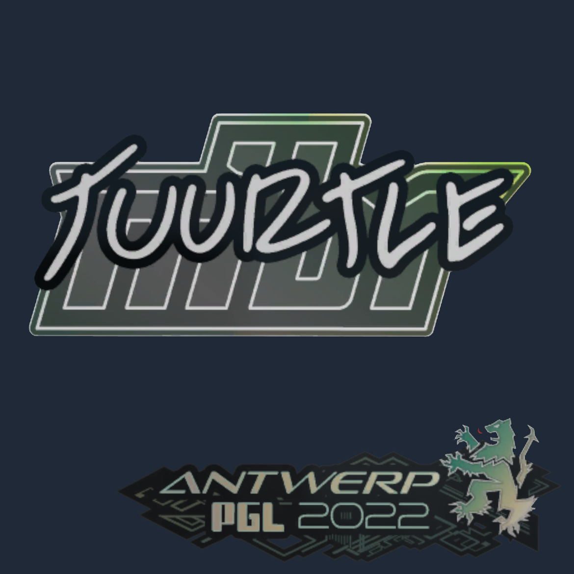 Sticker | Tuurtle | Antwerp 2022 Screenshot