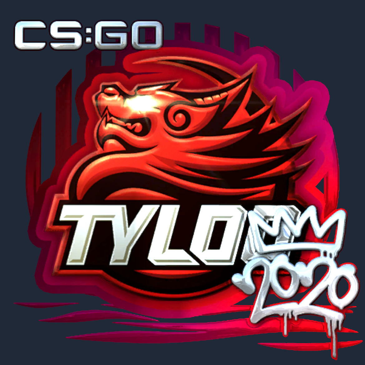 Sticker | TYLOO (Foil) | 2020 RMR Screenshot