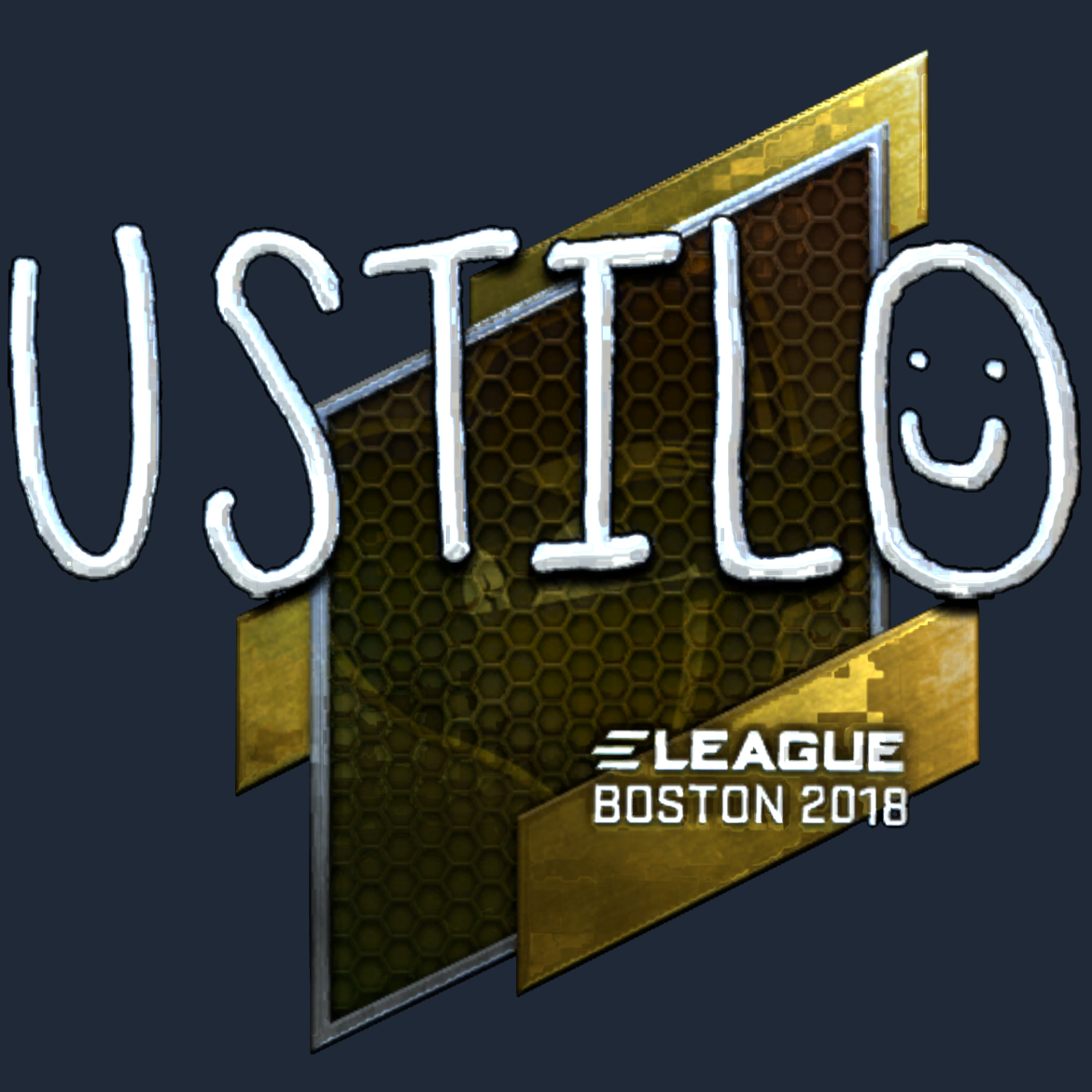 Sticker | USTILO (Foil) | Boston 2018 Screenshot