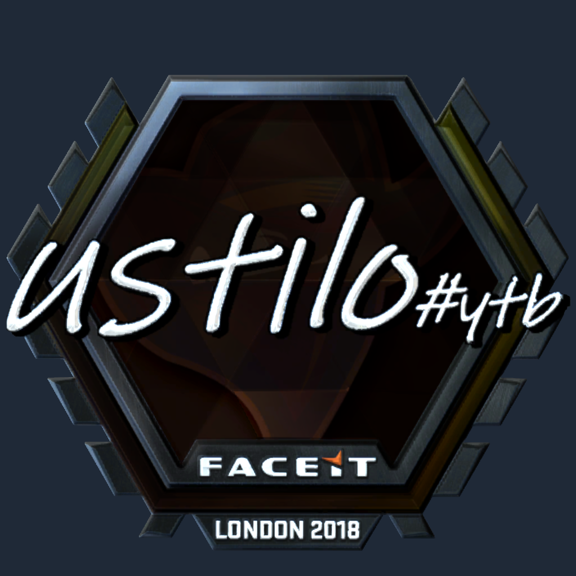 Sticker | USTILO (Foil) | London 2018 Screenshot
