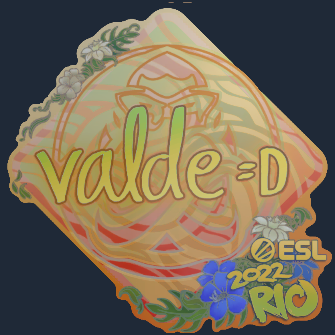 Sticker | v4lde (Holo) | Rio 2022 Screenshot