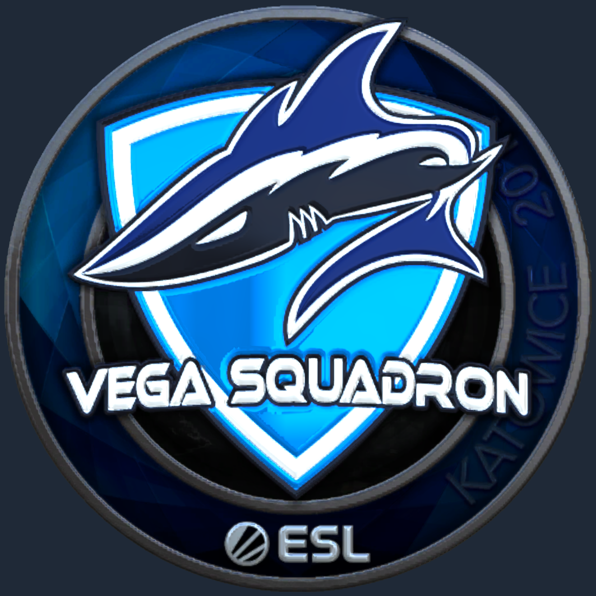 Sticker | Vega Squadron (Foil) | Katowice 2019 Screenshot