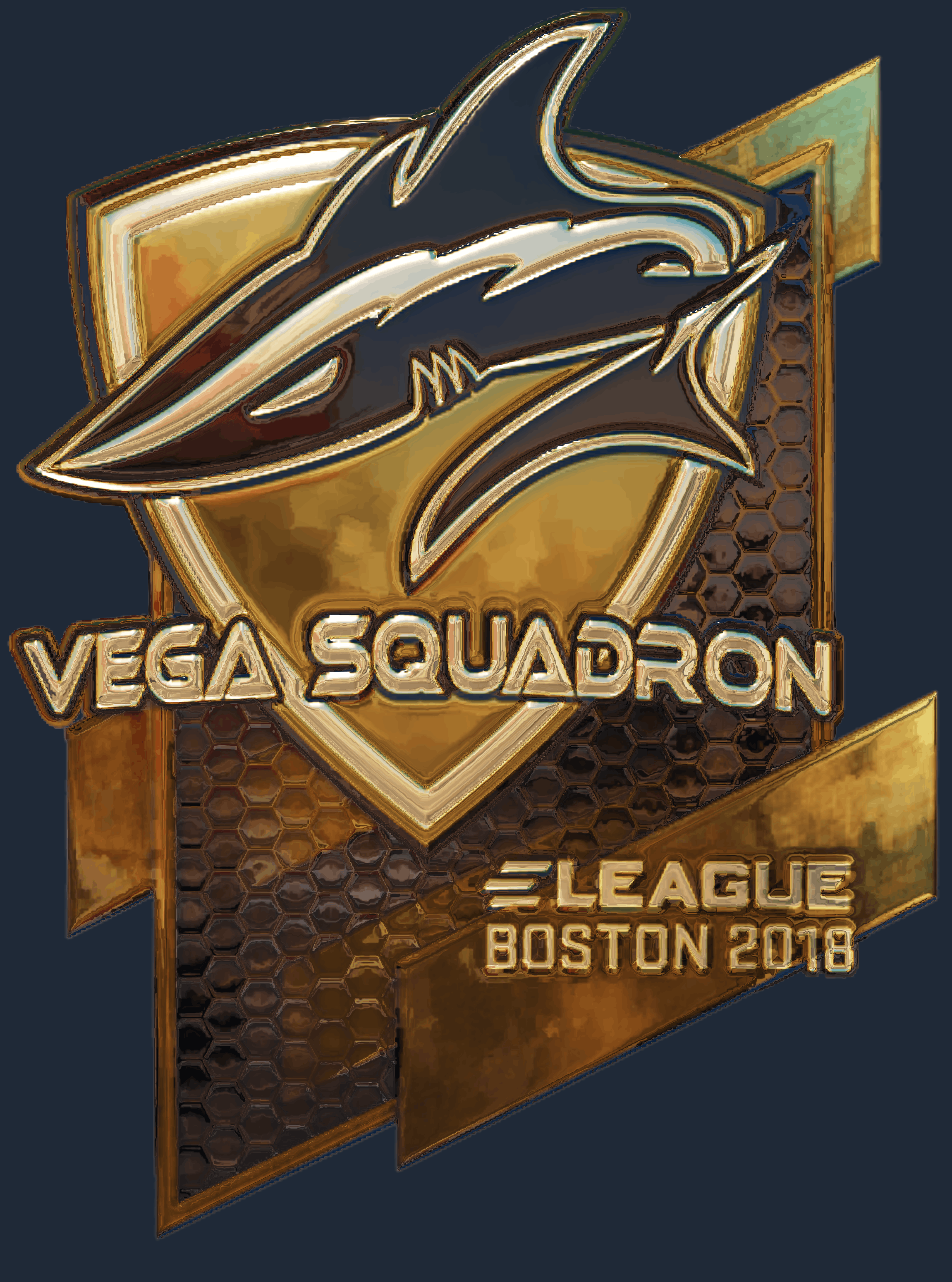 Sticker | Vega Squadron (Gold) | Boston 2018 Screenshot