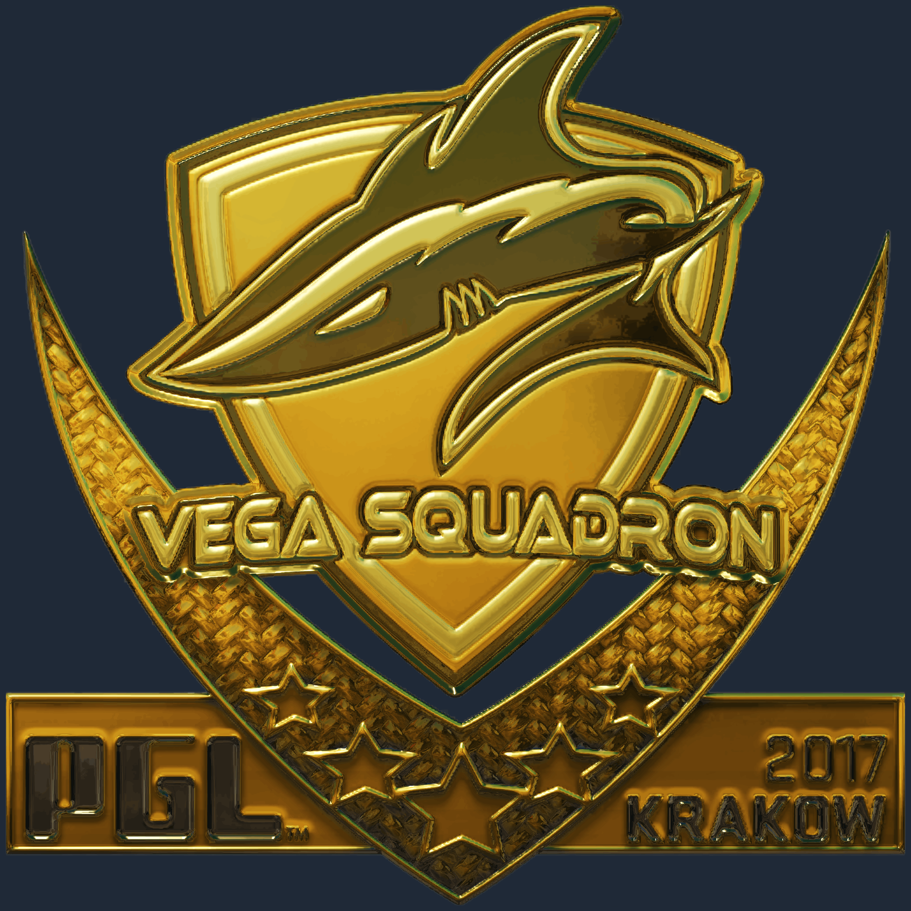 Sticker | Vega Squadron (Gold) | Krakow 2017 Screenshot
