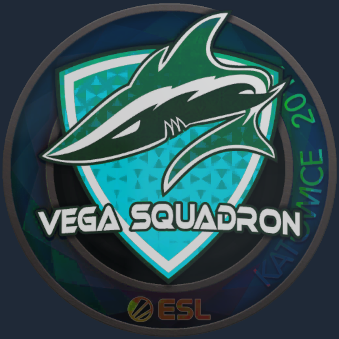 Sticker | Vega Squadron (Holo) | Katowice 2019 Screenshot