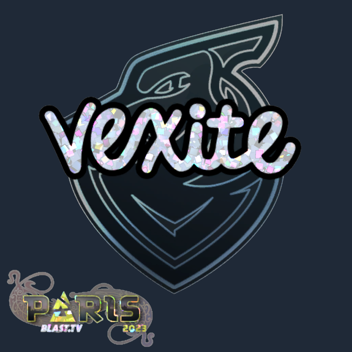 Sticker | vexite (Glitter) | Paris 2023 Screenshot