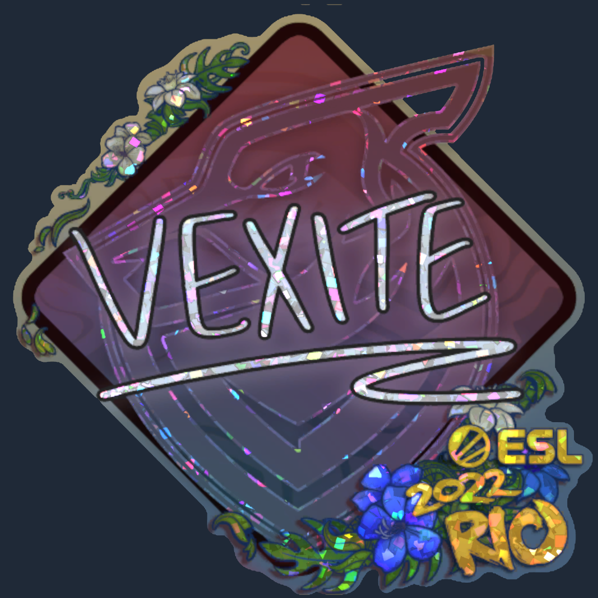 Sticker | vexite (Glitter) | Rio 2022 Screenshot