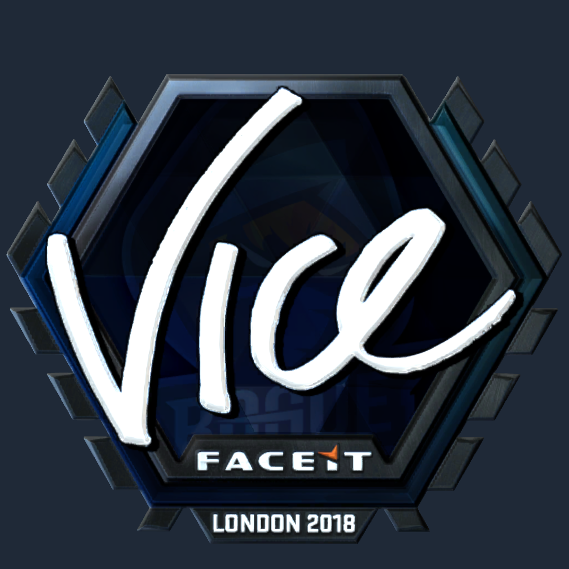 Sticker | vice (Foil) | London 2018 Screenshot