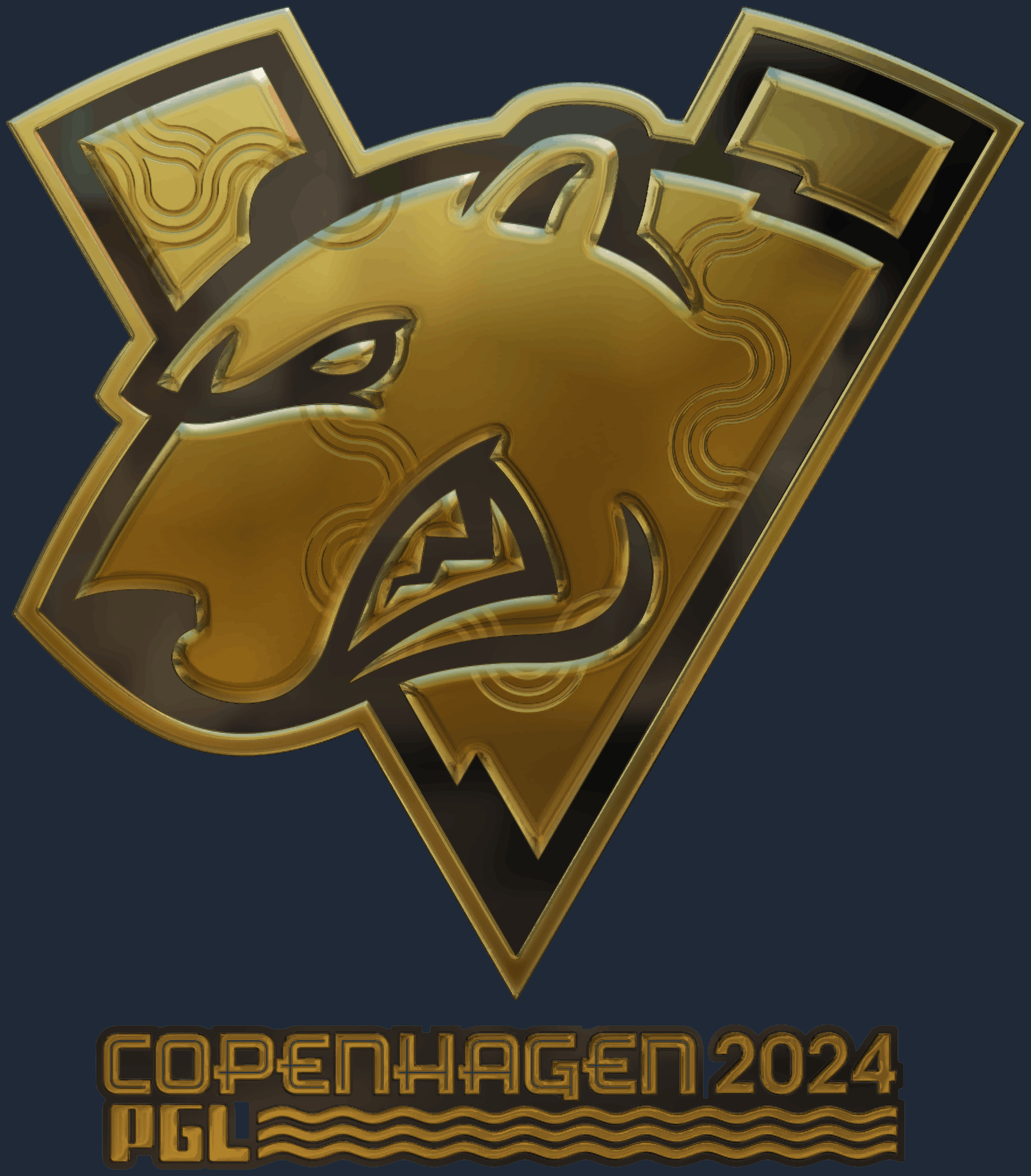 Sticker | Virtus.pro (Gold) | Copenhagen 2024 Screenshot
