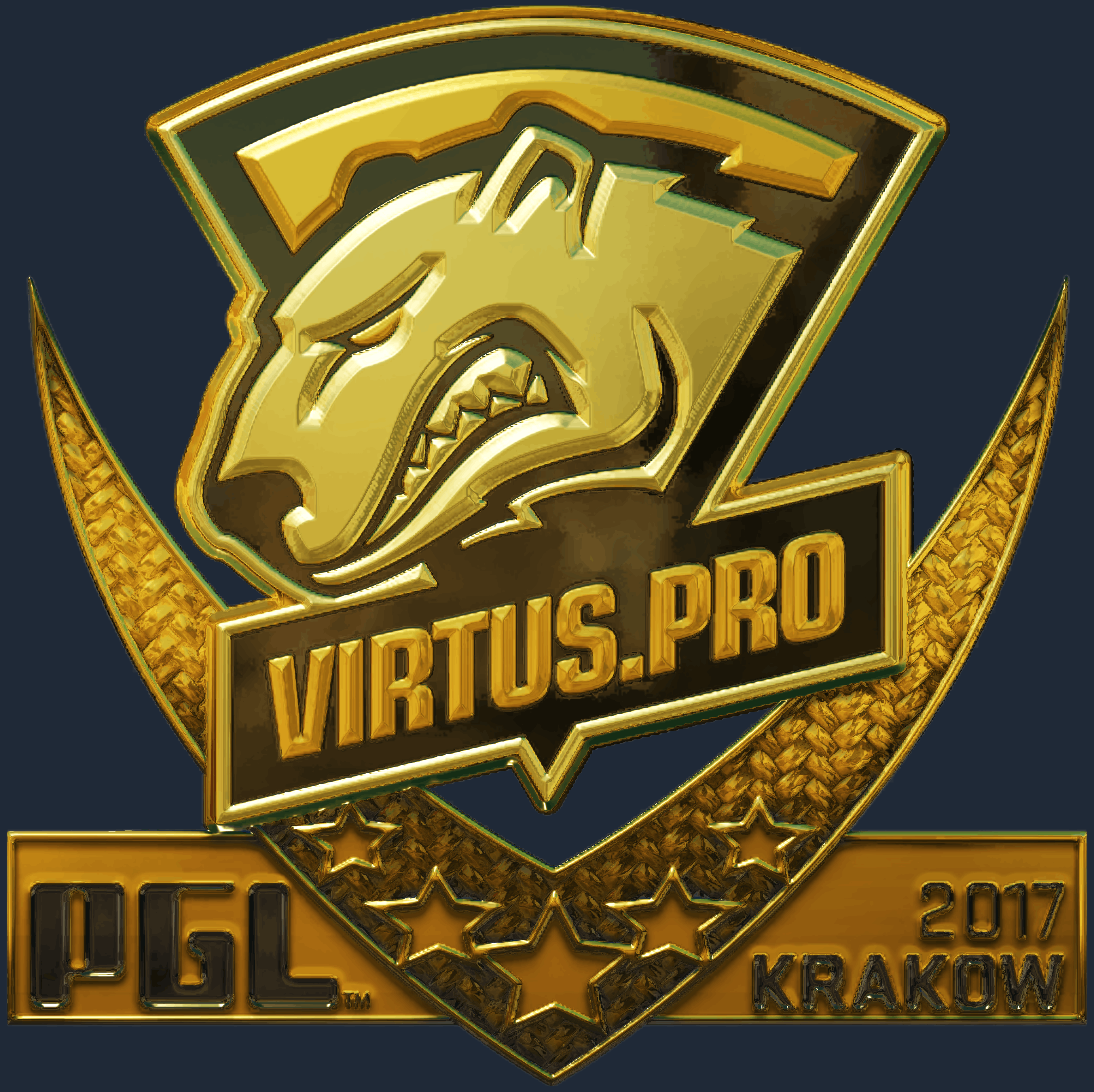 Sticker | Virtus.Pro (Gold) | Krakow 2017 Screenshot