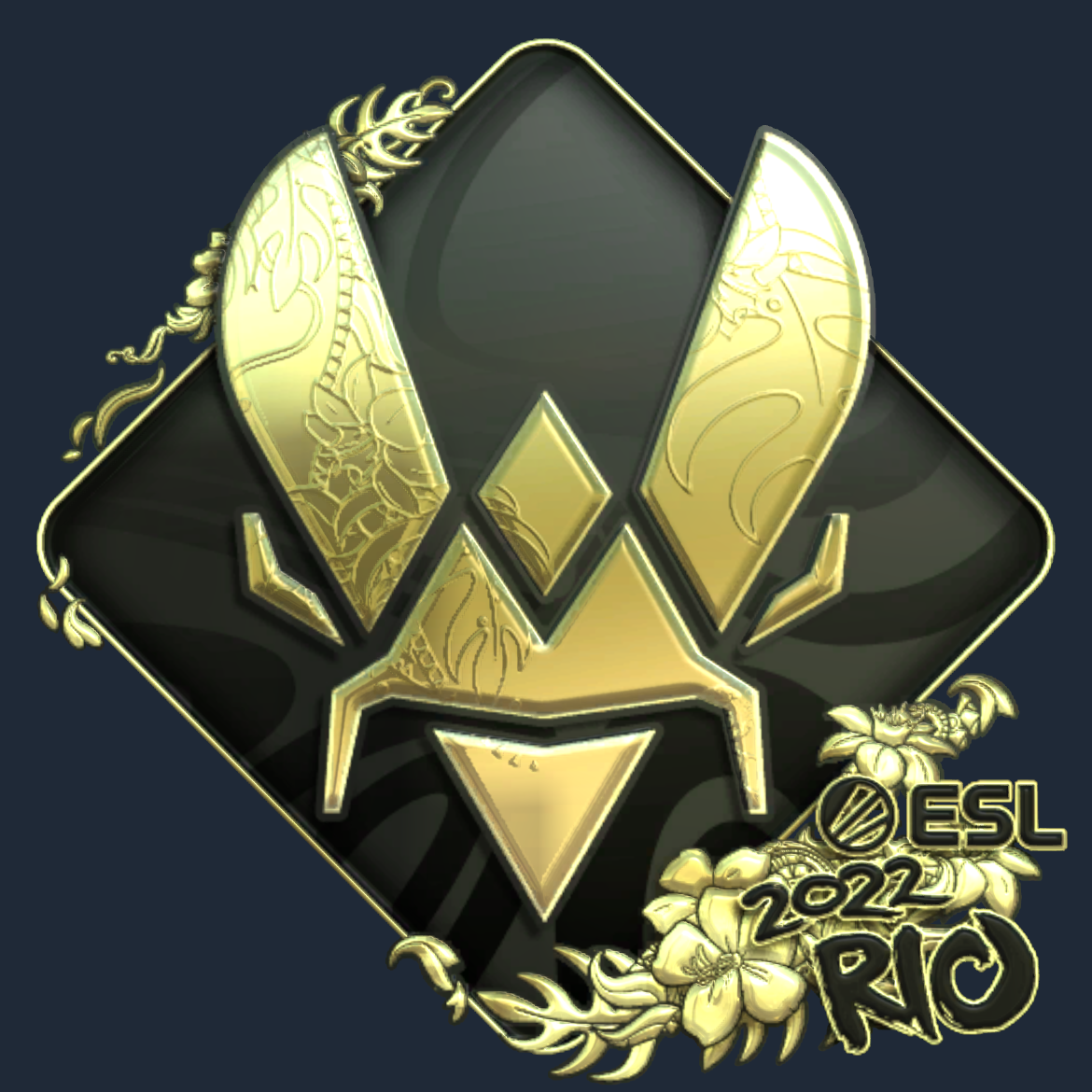 Sticker | Vitality (Gold) | Rio 2022 Screenshot