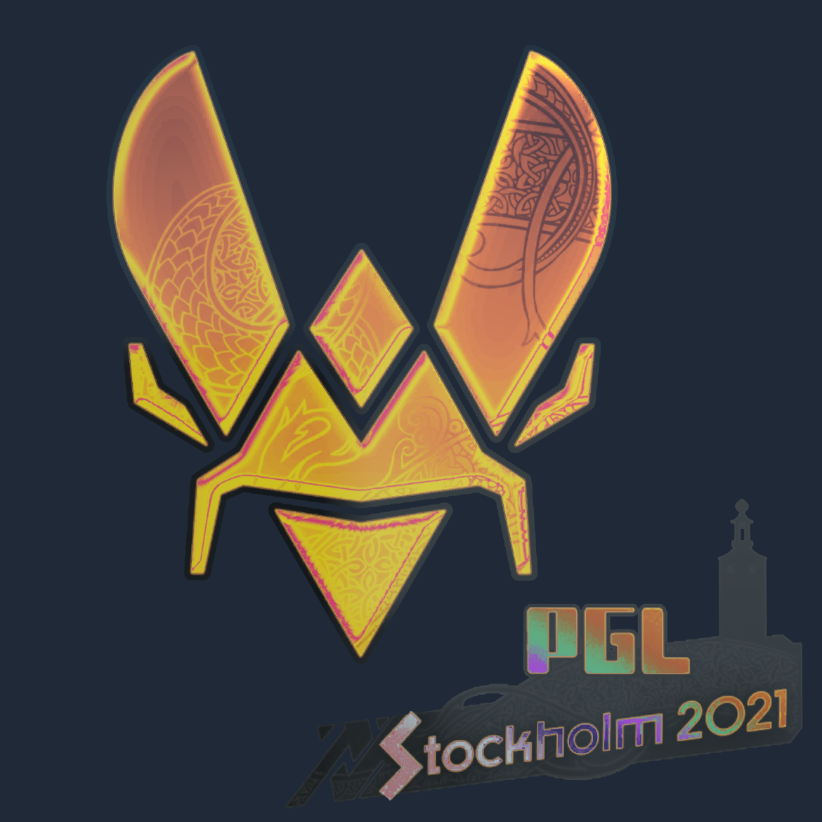 Sticker | Vitality (Holo) | Stockholm 2021 Screenshot