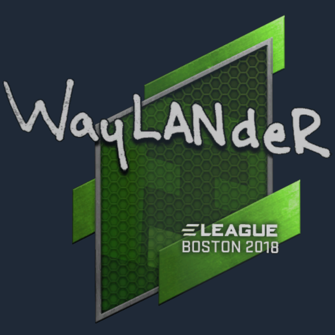 Sticker | wayLander | Boston 2018 Screenshot