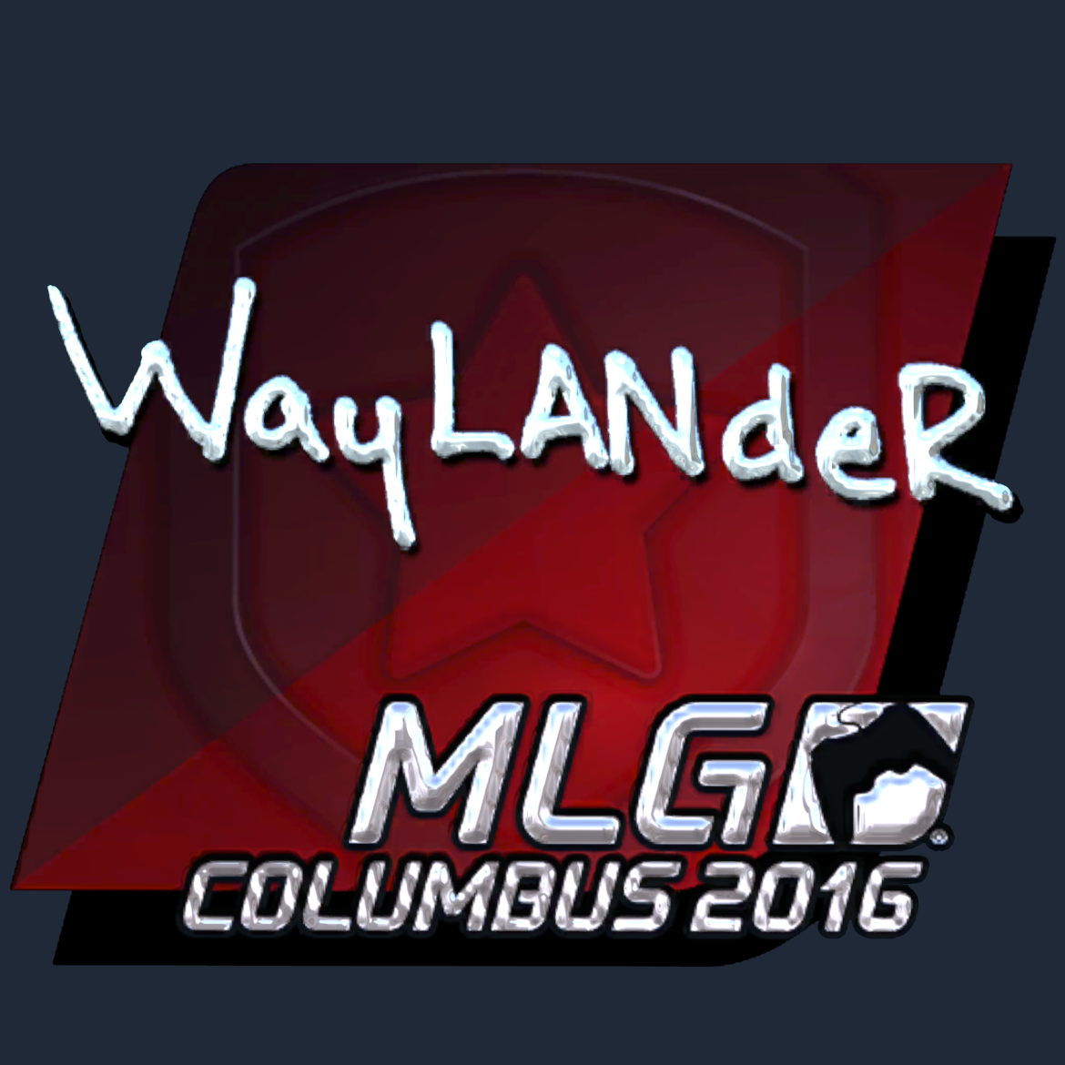 Sticker | wayLander (Foil) | MLG Columbus 2016 Screenshot