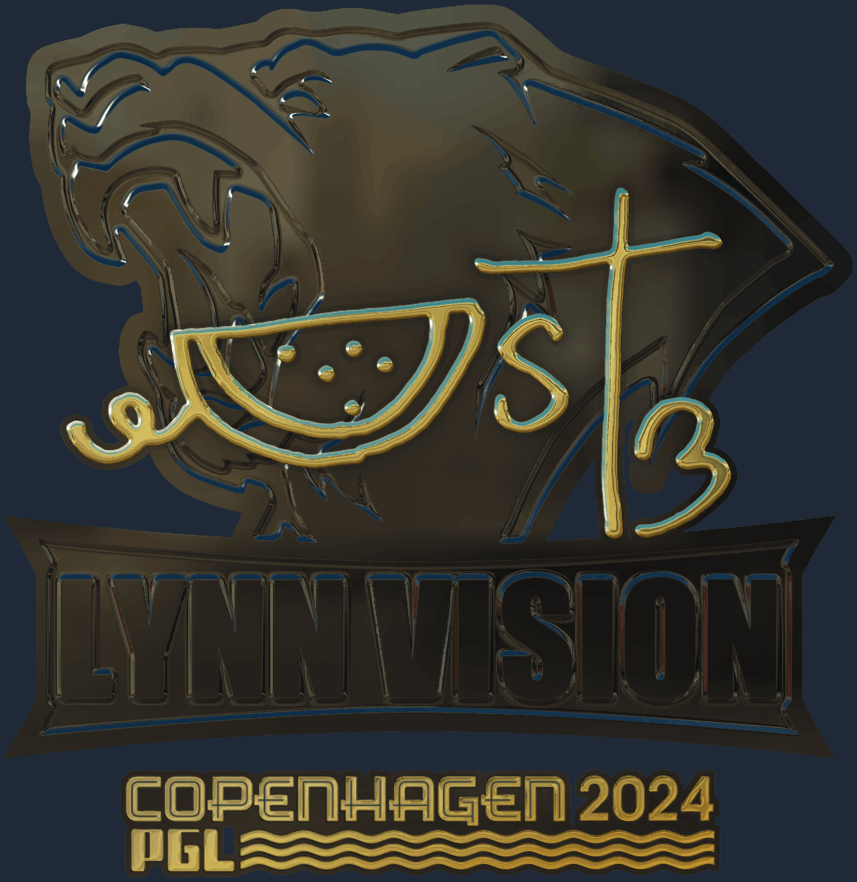 Sticker | westmelon (Gold) | Copenhagen 2024 Screenshot