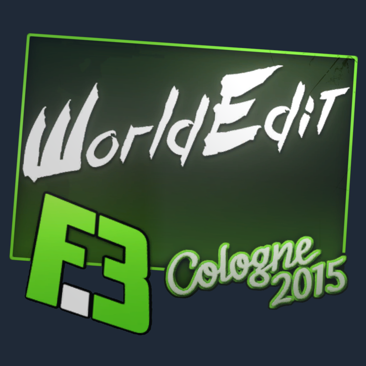 Sticker | WorldEdit | Cologne 2015 Screenshot