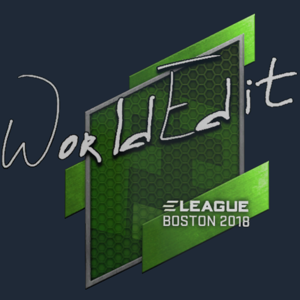 Sticker | WorldEdit | Boston 2018 Screenshot