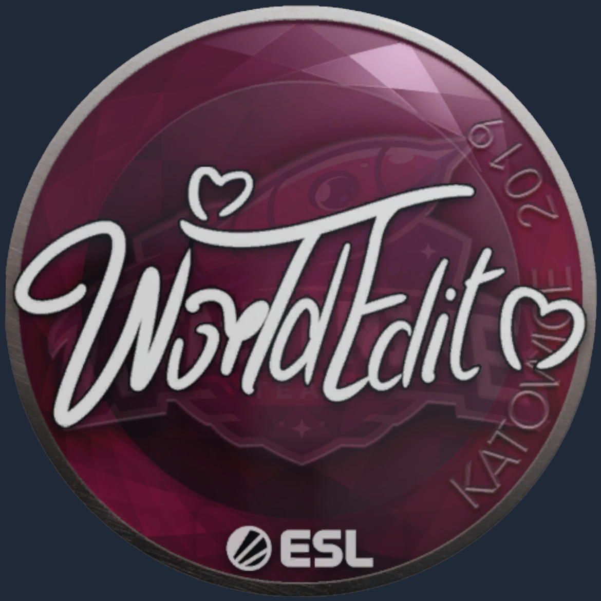 Sticker | WorldEdit | Katowice 2019 Screenshot