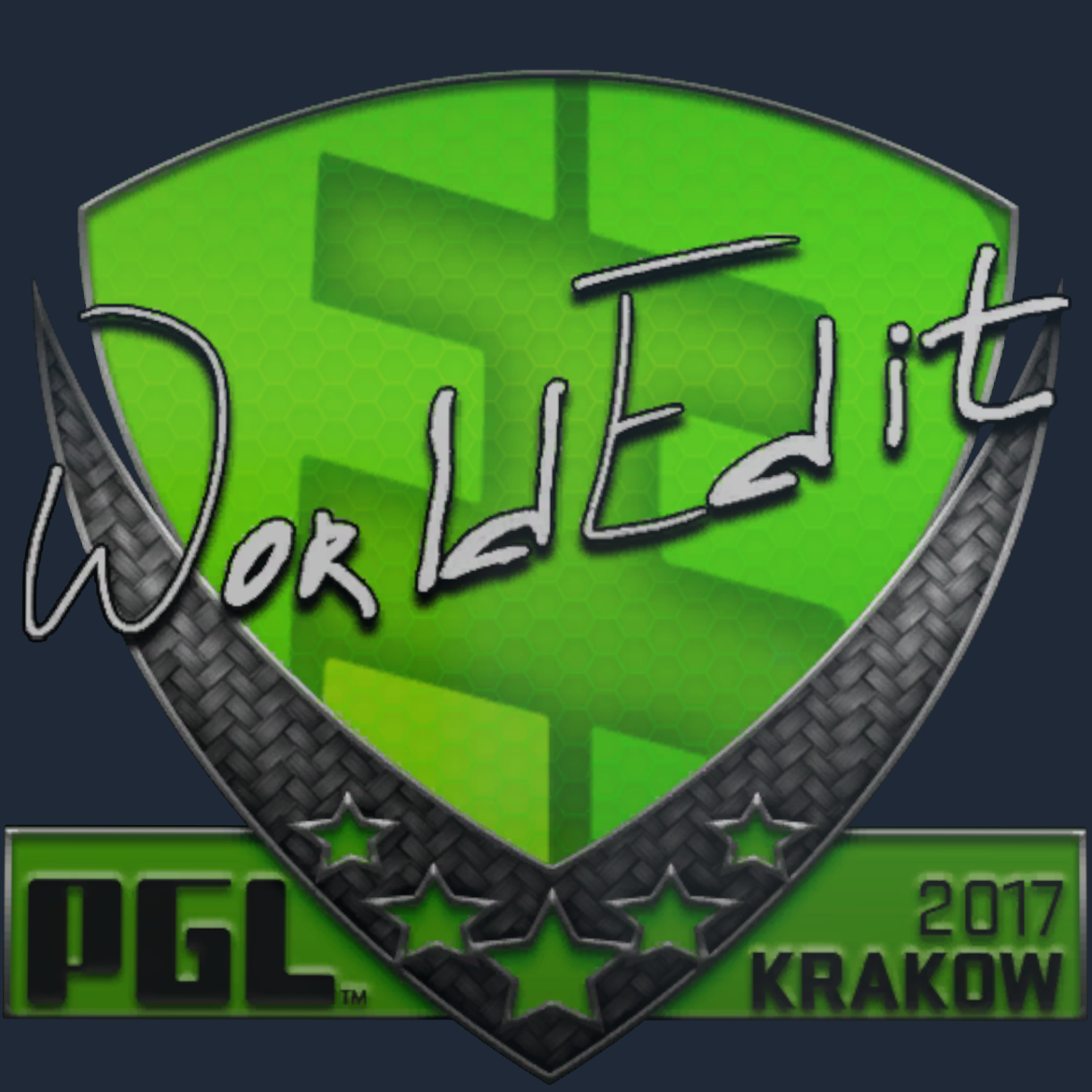 Sticker | WorldEdit | Krakow 2017 Screenshot