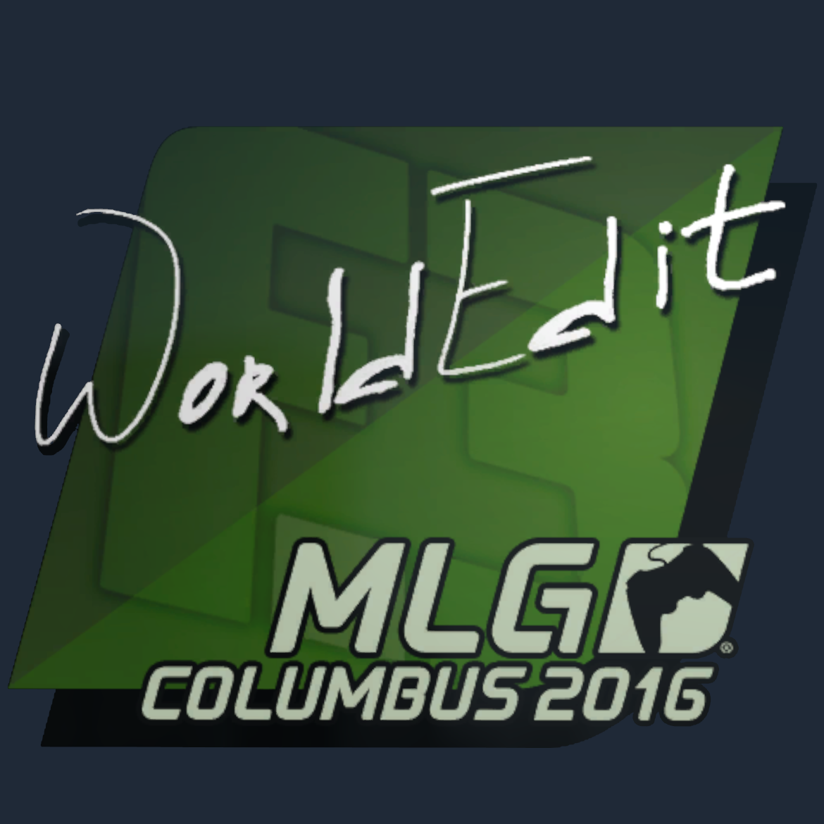 Sticker | WorldEdit | MLG Columbus 2016 Screenshot